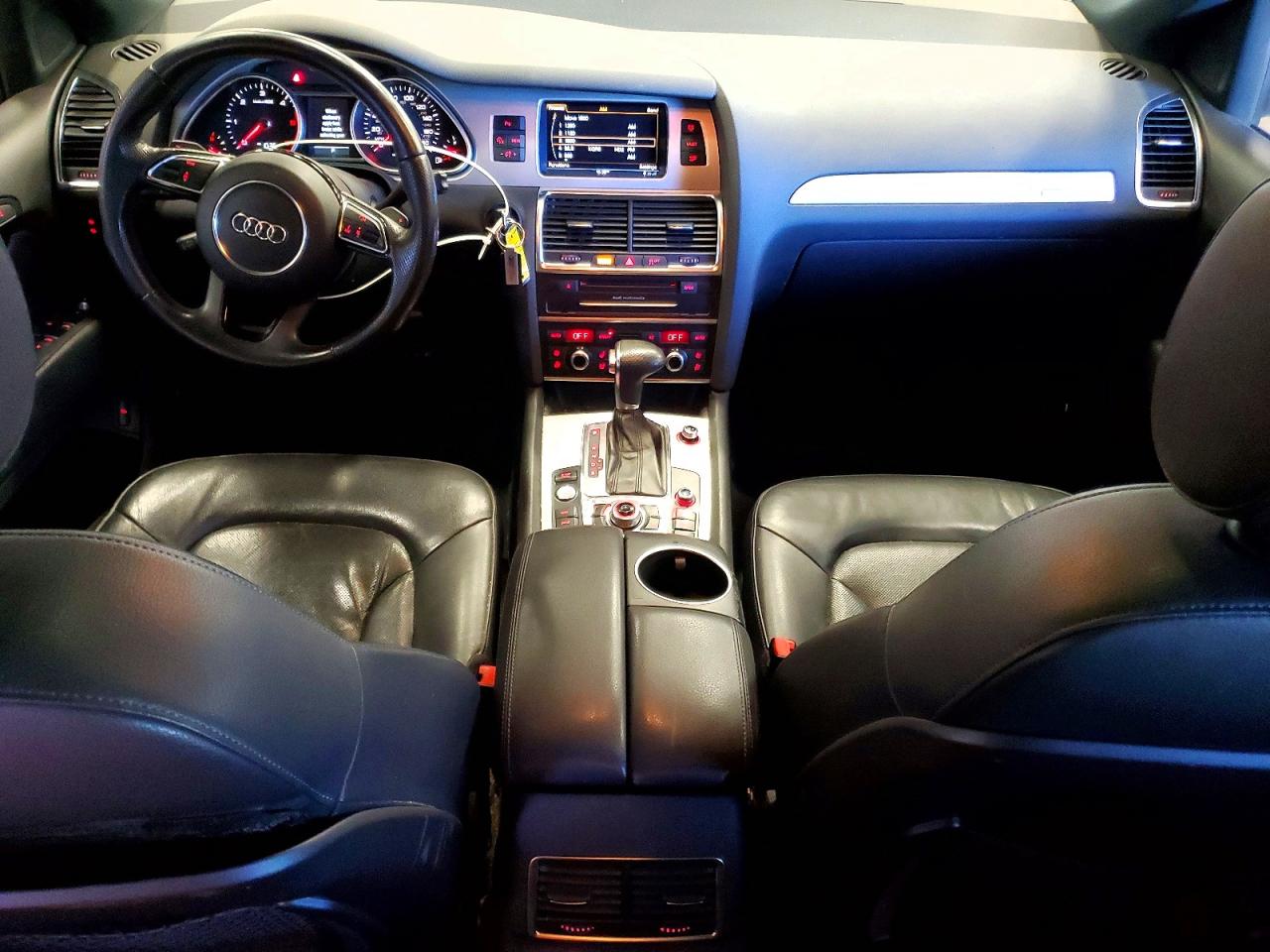 2012 Audi Q7 White vin: WA1WMAFE2CD005487