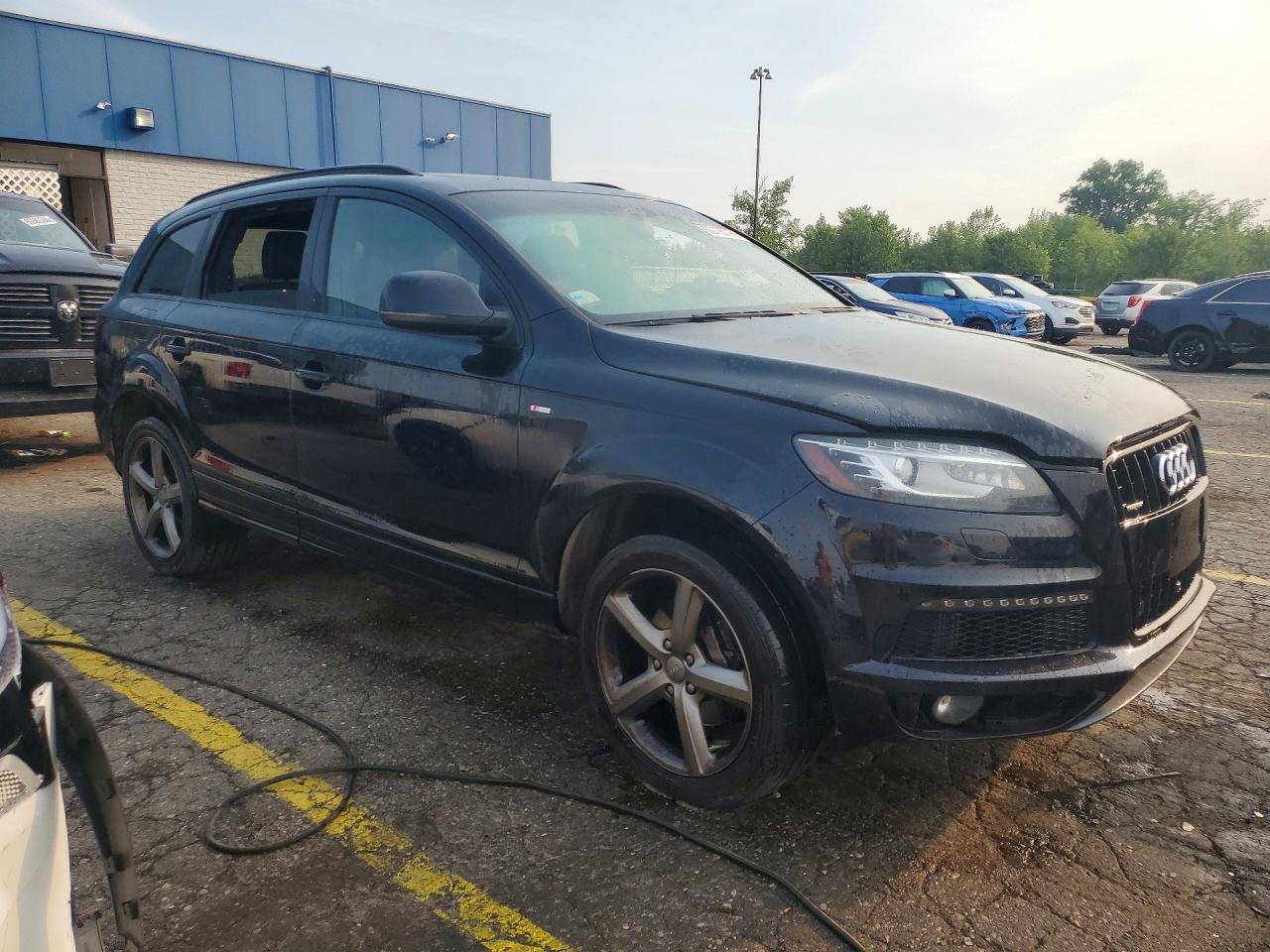 2015 Audi Q7 Tdi Prestige Black vin: WA1WMAFE2FD015991