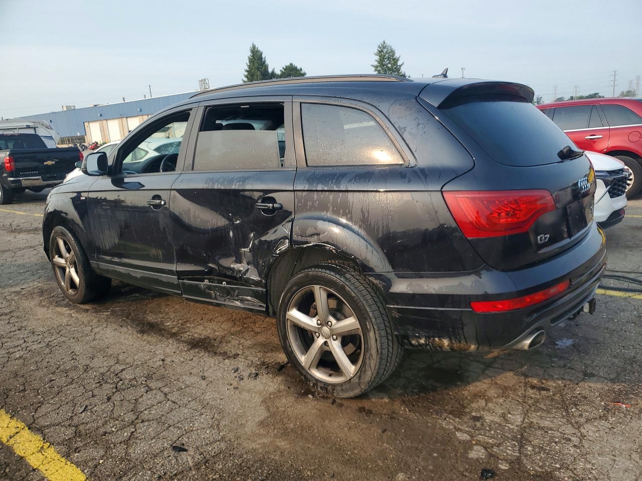 2015 Audi Q7 Tdi Prestige Black vin: WA1WMAFE2FD015991