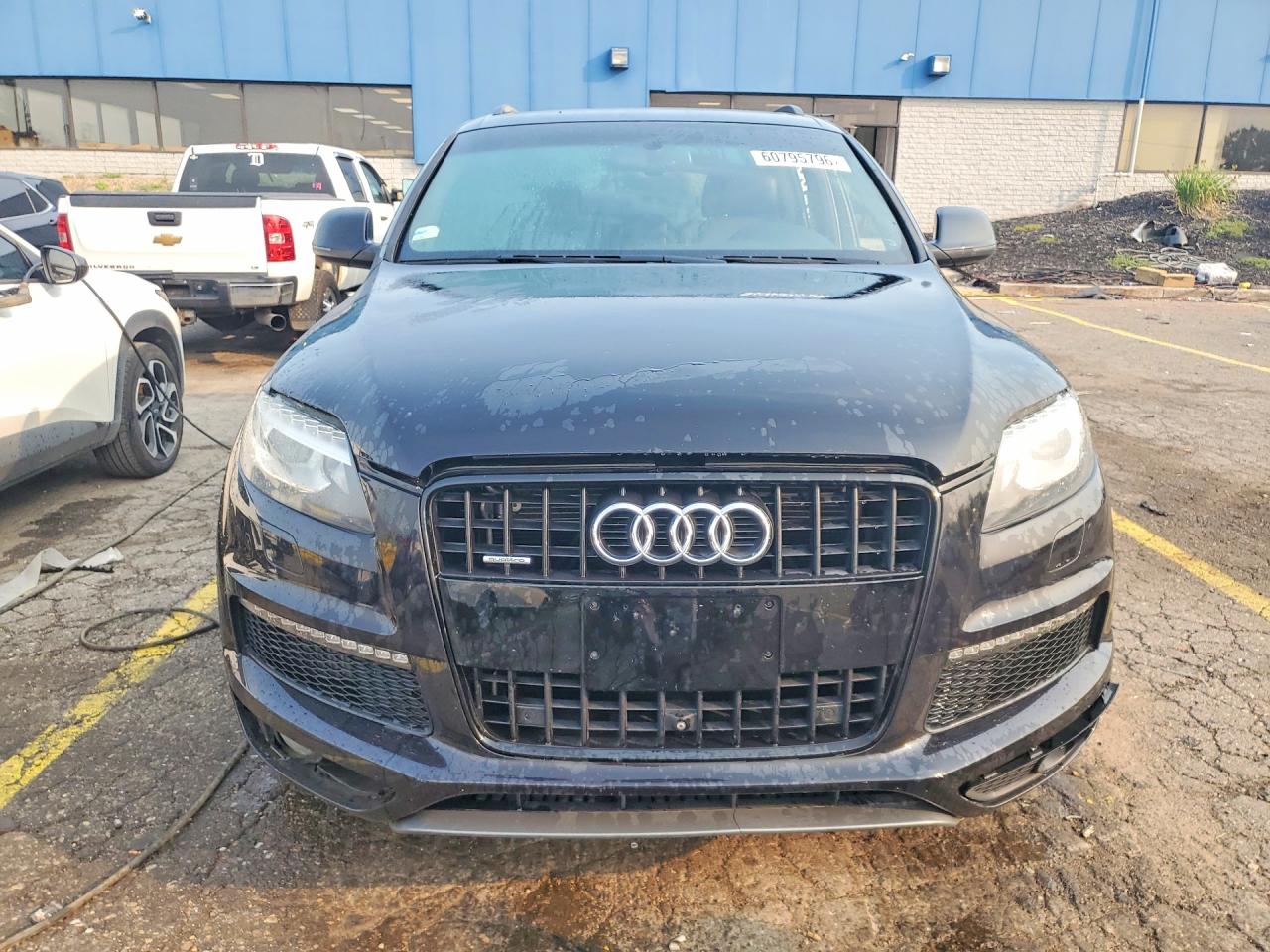 2015 Audi Q7 Tdi Prestige Black vin: WA1WMAFE2FD015991