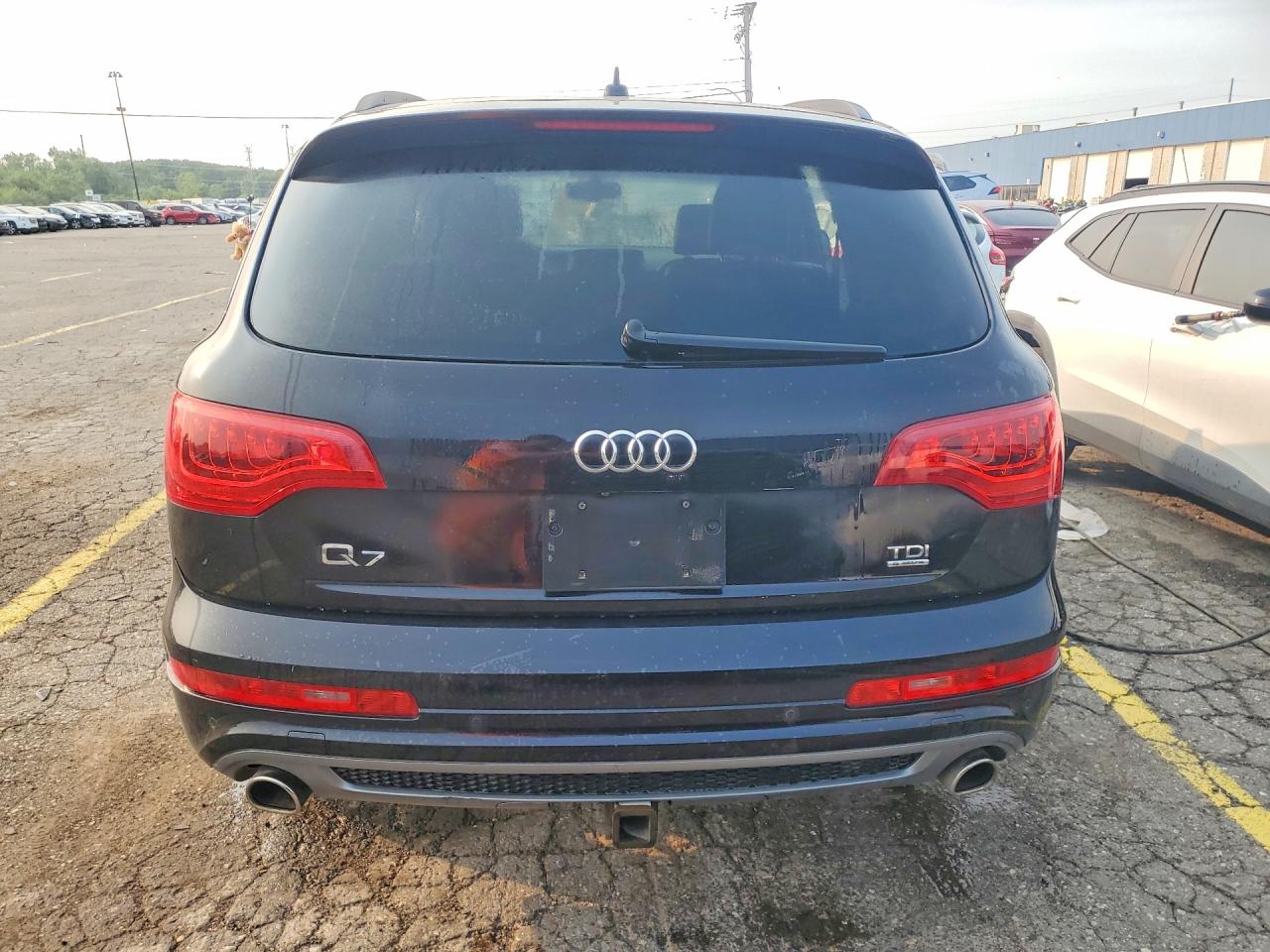 2015 Audi Q7 Tdi Prestige Black vin: WA1WMAFE2FD015991