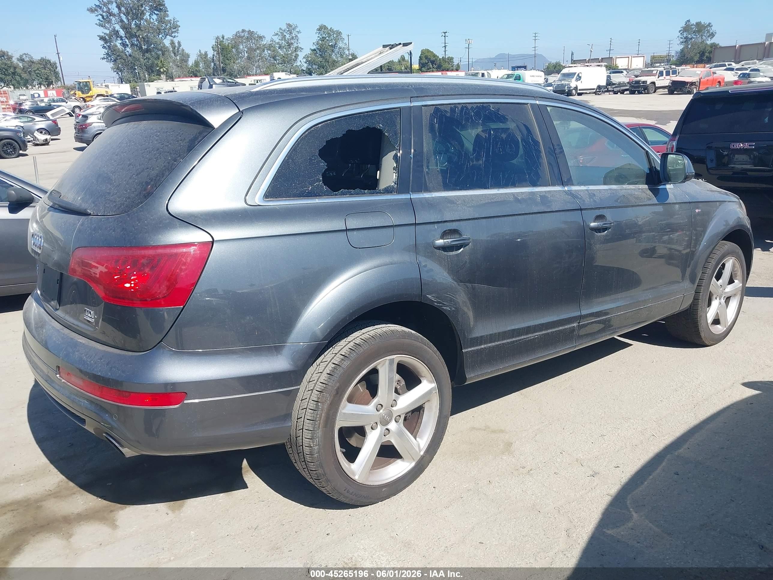 2010 Audi Q7 3.0 Tdi Premium Gray vin: WA1WMAFE7AD002727
