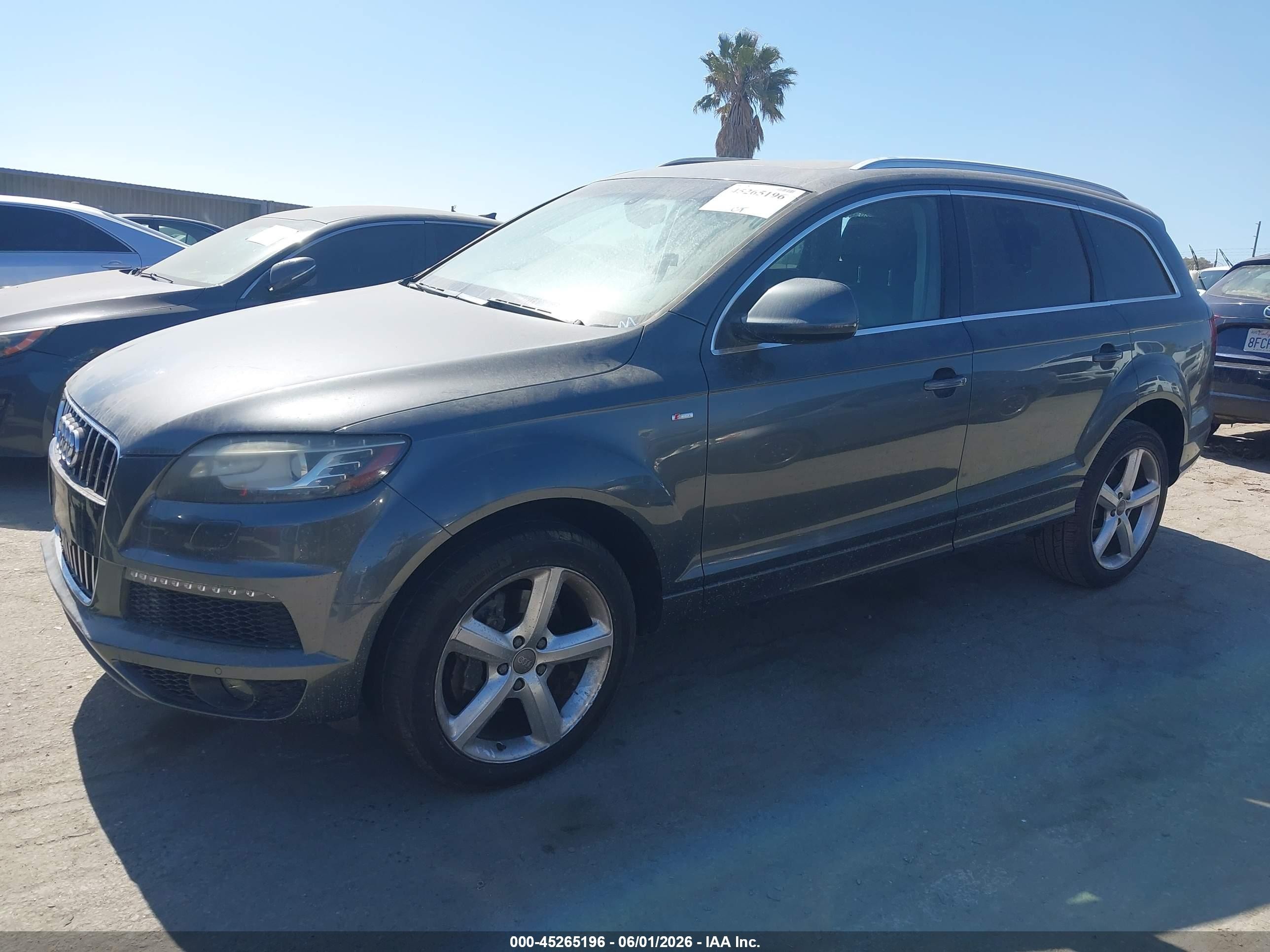 2010 Audi Q7 3.0 Tdi Premium Gray vin: WA1WMAFE7AD002727