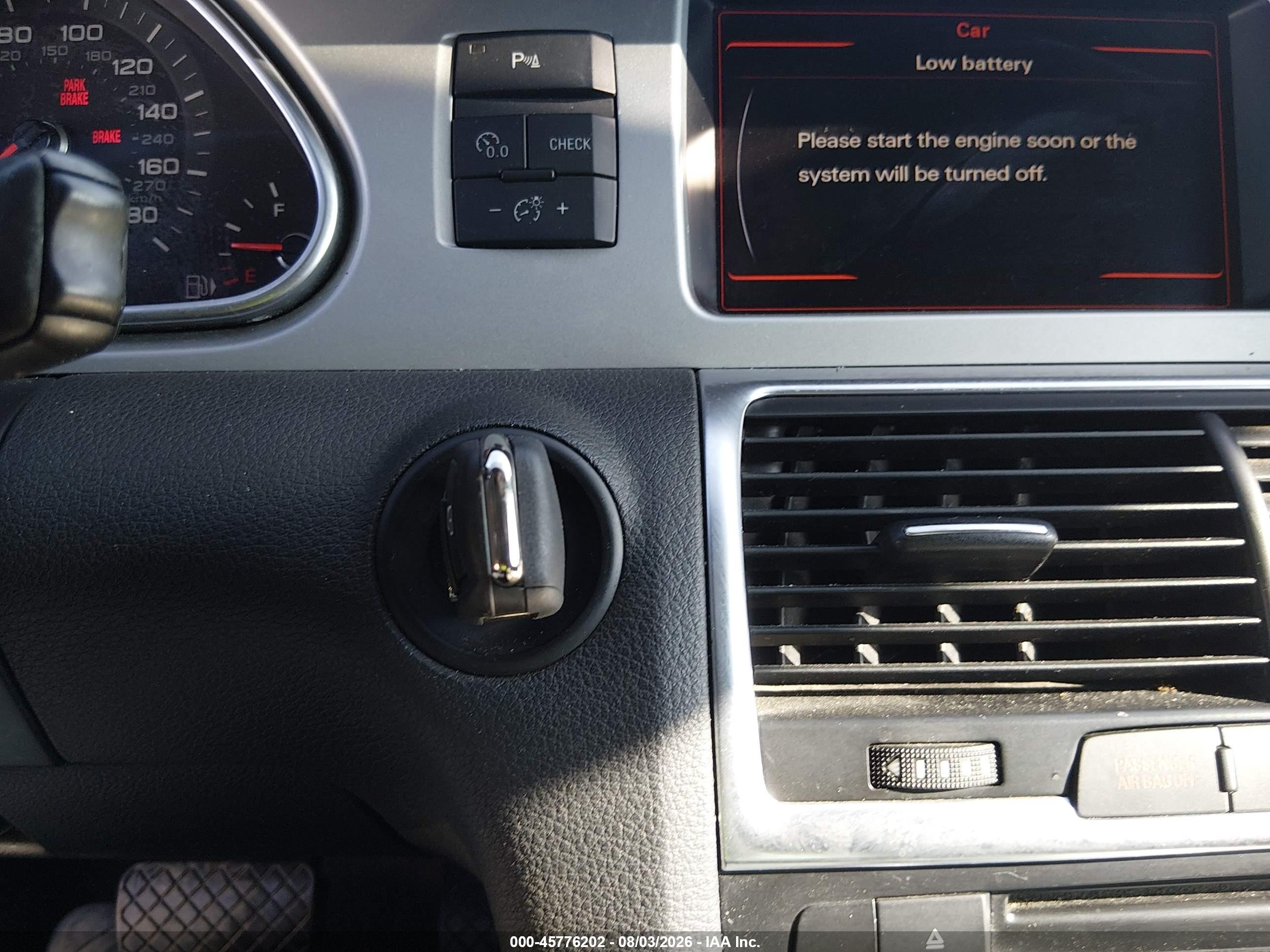 2014 Audi Q7 3.0 Tdi Premium Gray vin: WA1WMAFE7ED002927