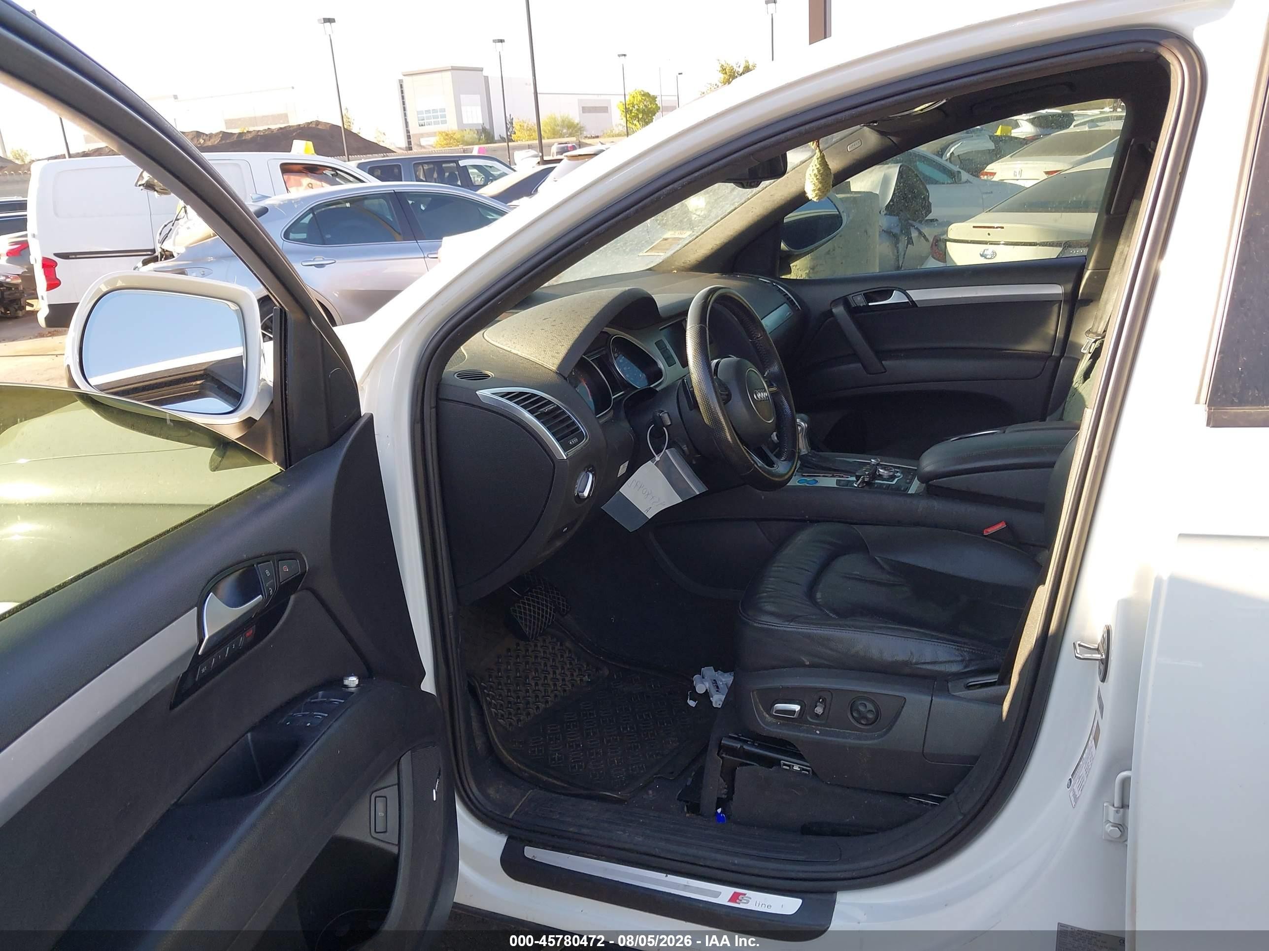 2015 Audi Q7 3.0 Tdi Premium White vin: WA1WMAFE7FD019356