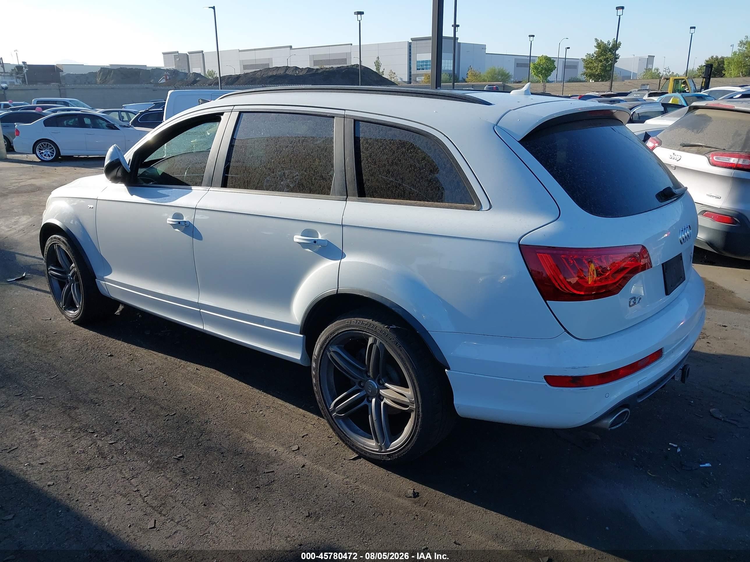 2015 Audi Q7 3.0 Tdi Premium White vin: WA1WMAFE7FD019356