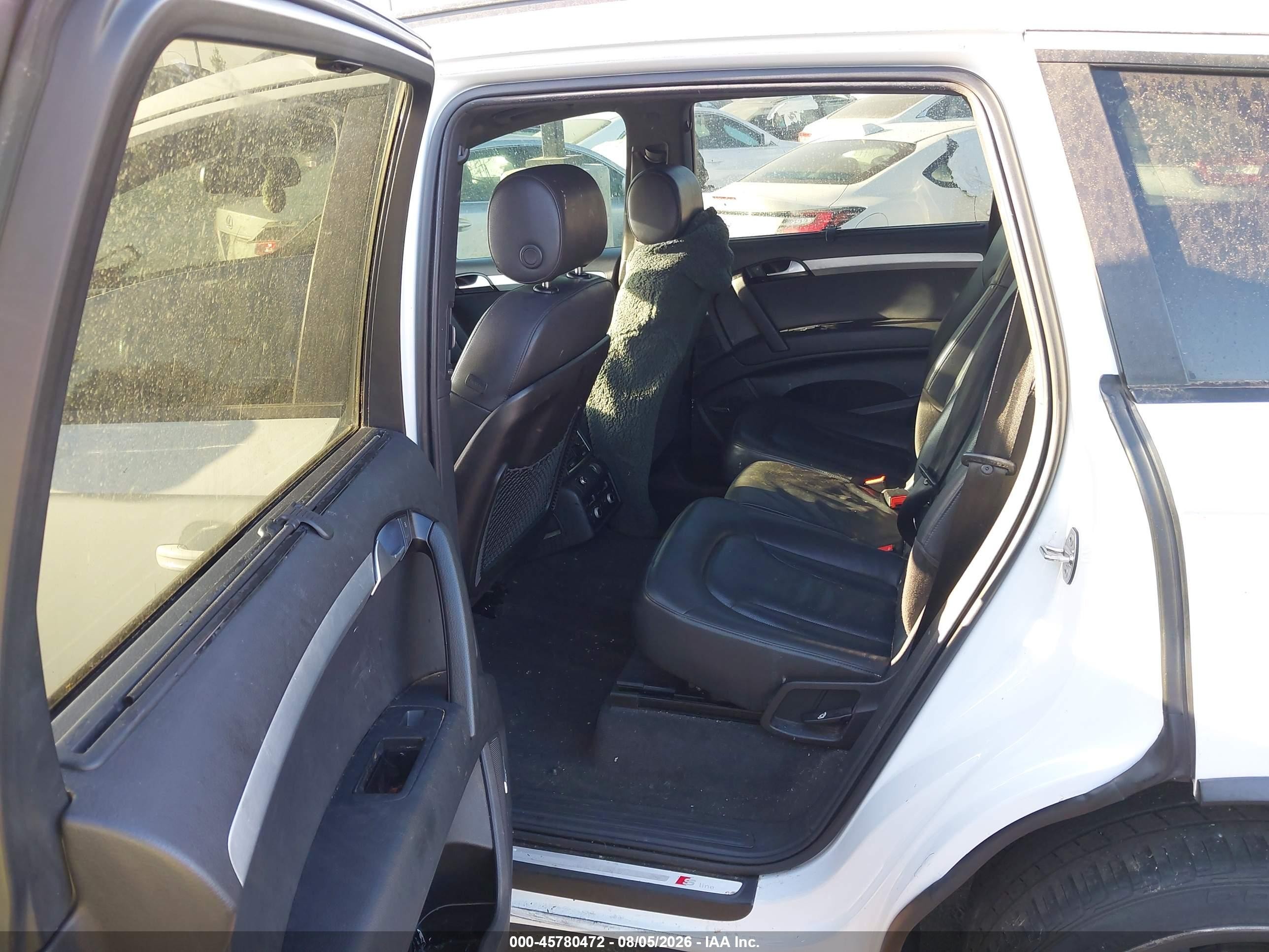 2015 Audi Q7 3.0 Tdi Premium White vin: WA1WMAFE7FD019356