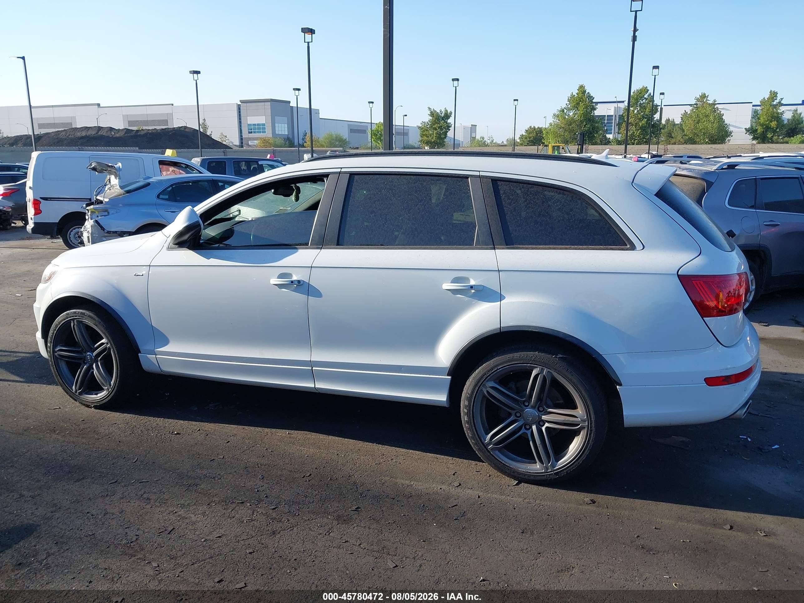 2015 Audi Q7 3.0 Tdi Premium White vin: WA1WMAFE7FD019356
