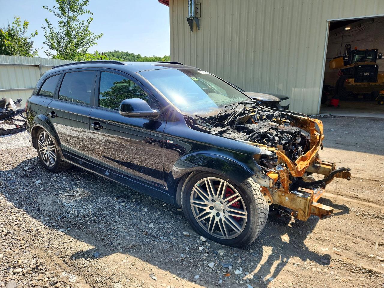 2015 Audi Q7 Tdi Prestige Черный vin: WA1WMAFE7FD032821