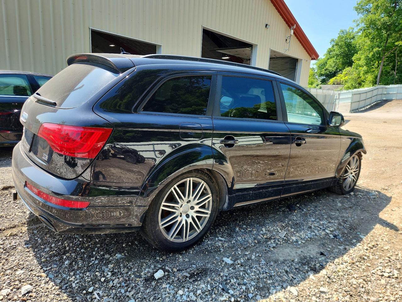 2015 Audi Q7 Tdi Prestige Черный vin: WA1WMAFE7FD032821