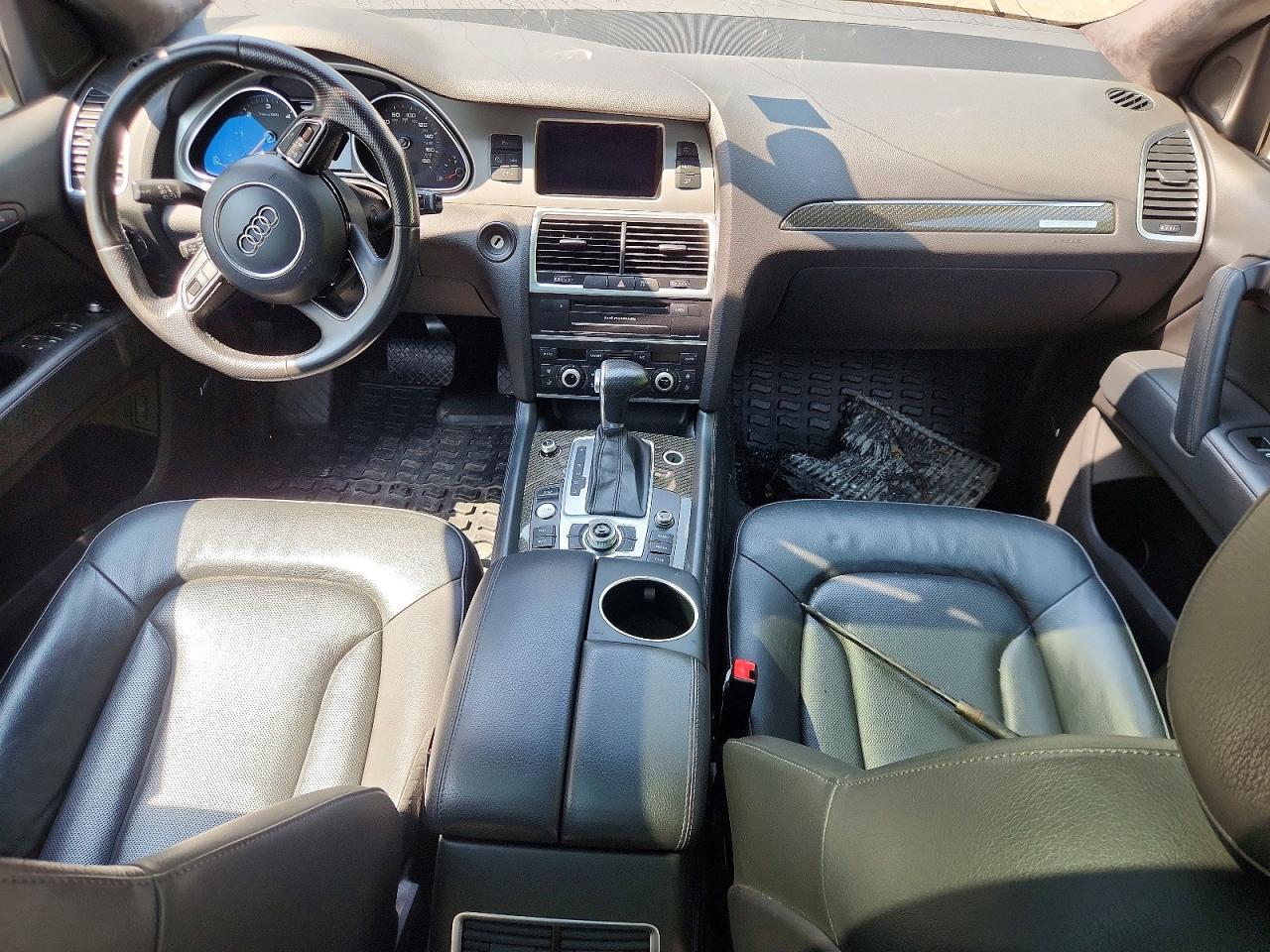 2015 Audi Q7 Tdi Prestige Черный vin: WA1WMAFE7FD032821