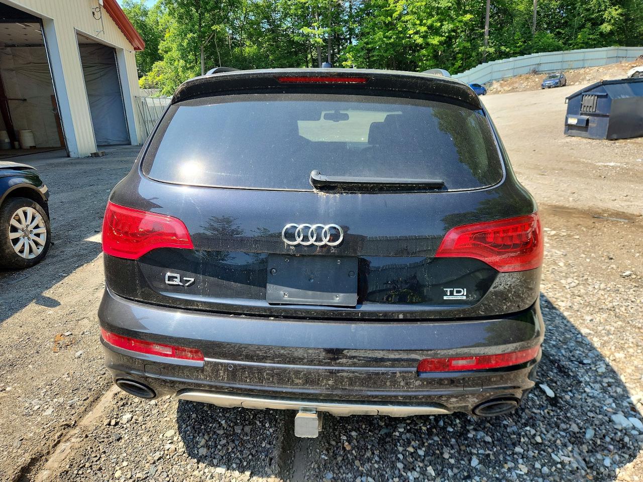 2015 Audi Q7 Tdi Prestige Черный vin: WA1WMAFE7FD032821