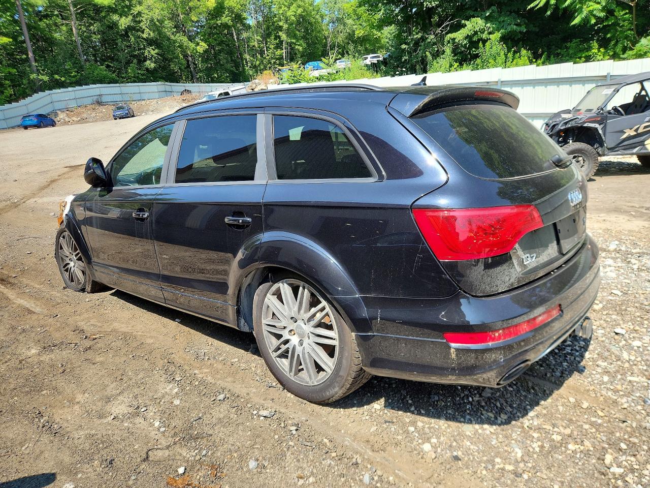 2015 Audi Q7 Tdi Prestige Черный vin: WA1WMAFE7FD032821