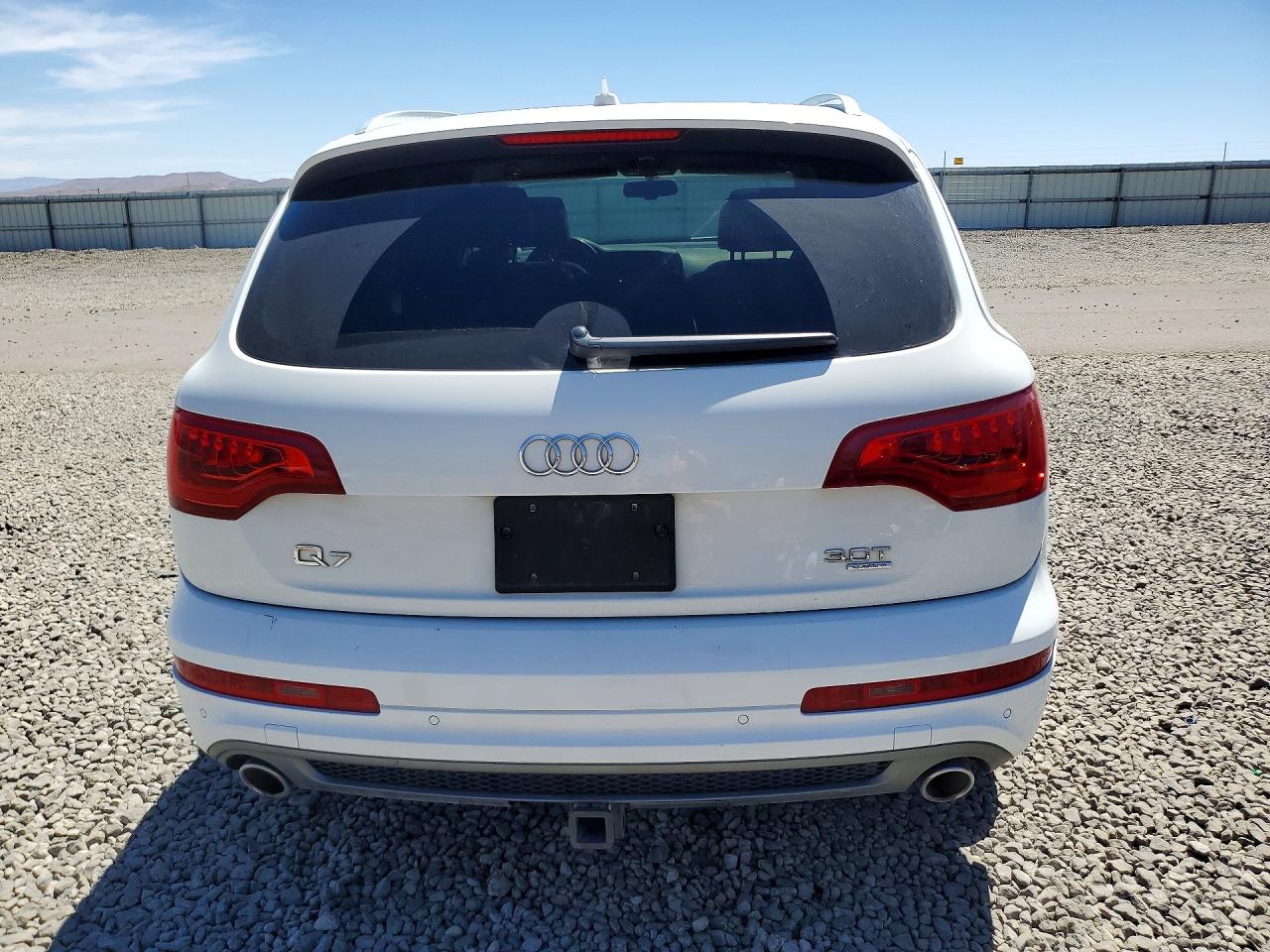 2010 Audi Q7 Prestige White vin: WA1WMAFE8AD007838