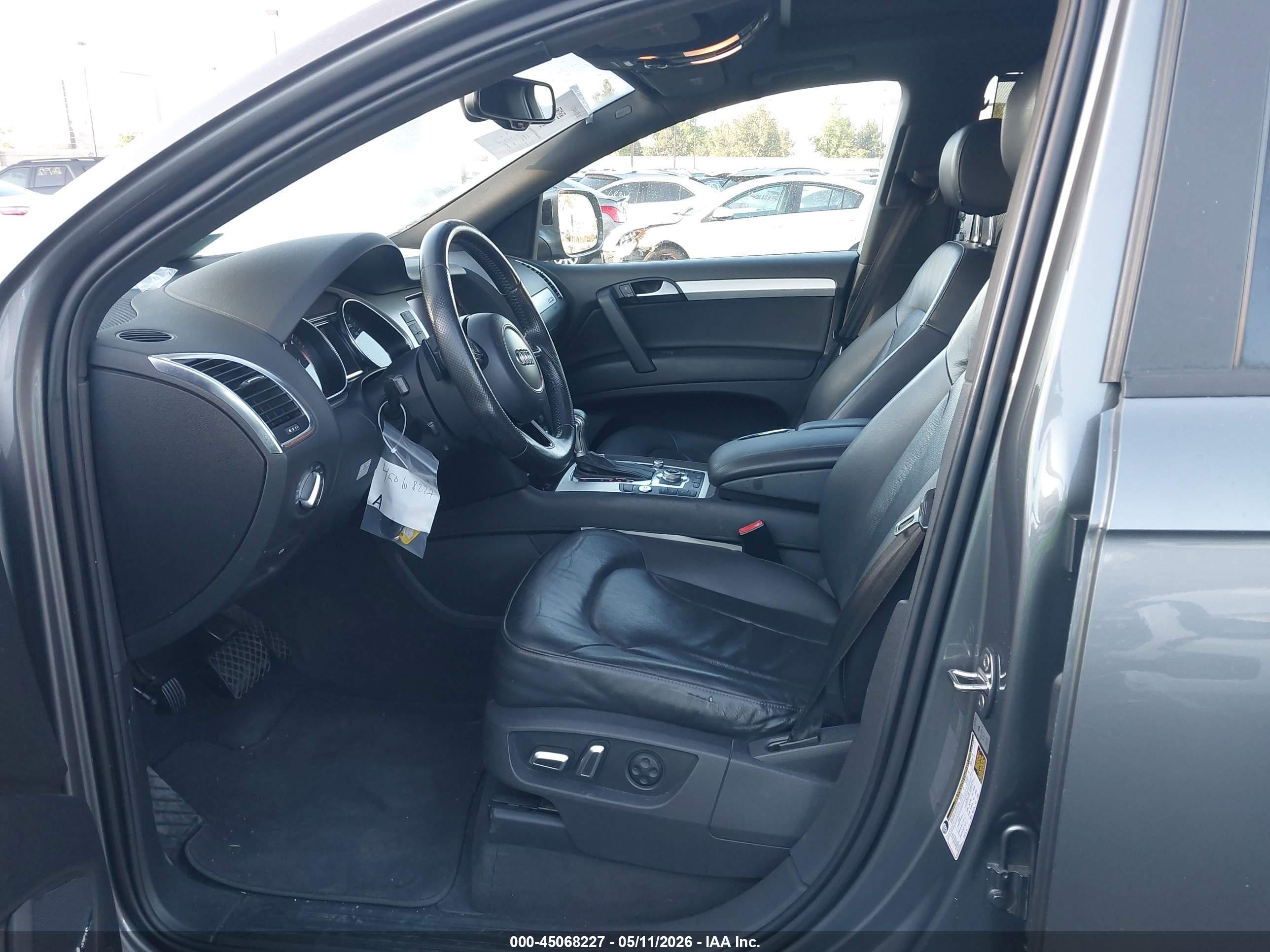 2014 Audi Q7 3.0 Tdi Premium Gray vin: WA1WMAFE9ED020135