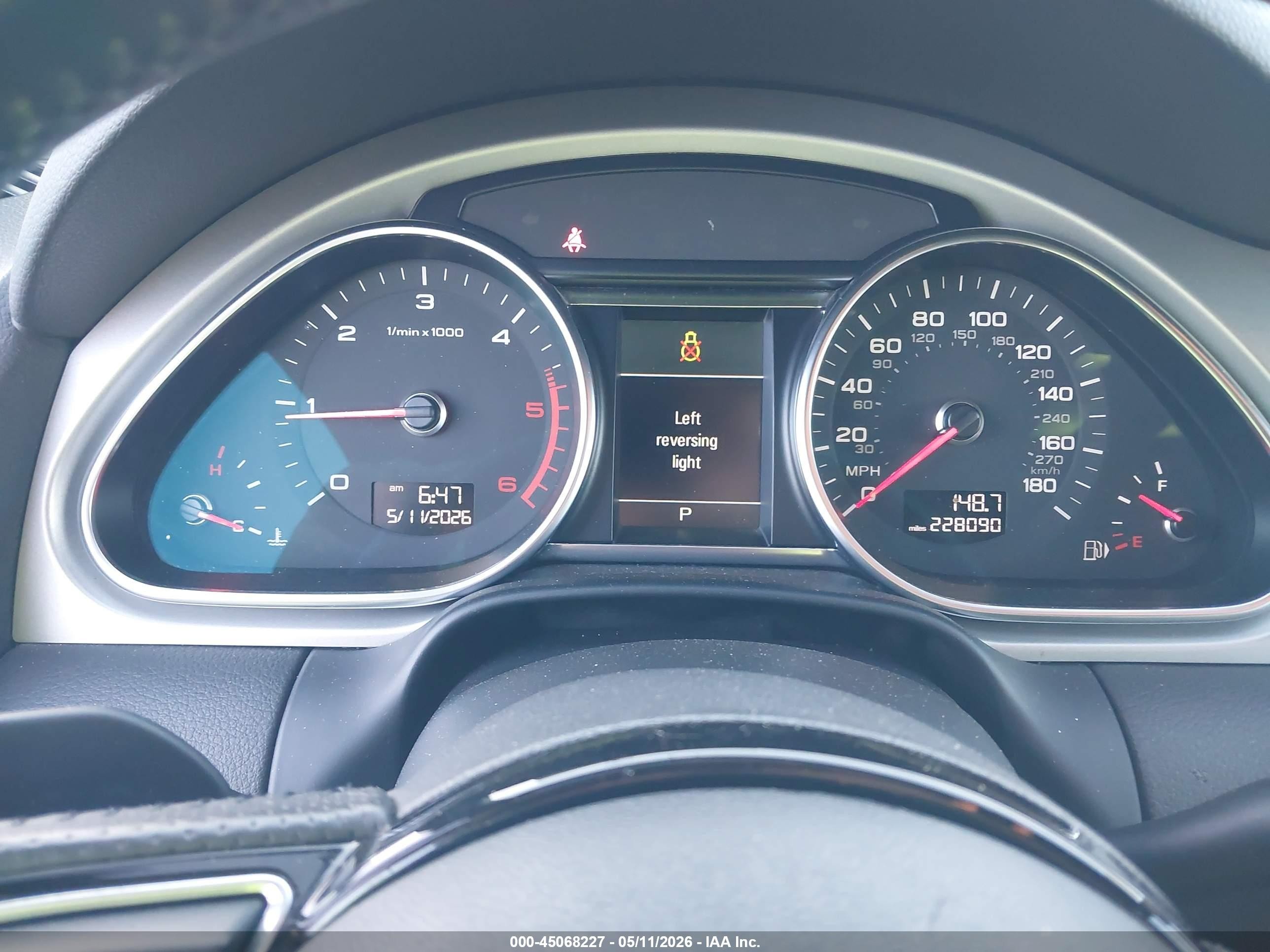 2014 Audi Q7 3.0 Tdi Premium Gray vin: WA1WMAFE9ED020135
