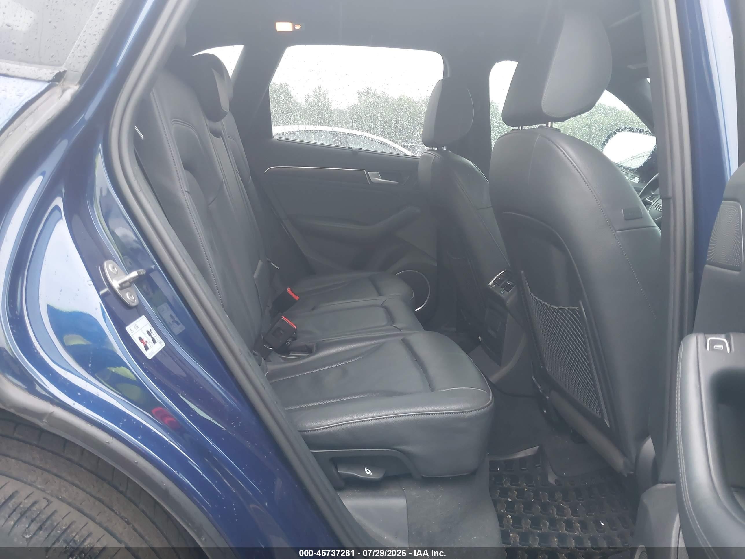 2015 Audi Q5 3.0 Tdi Premium Plus Blue vin: WA1WMBFP4FA090975