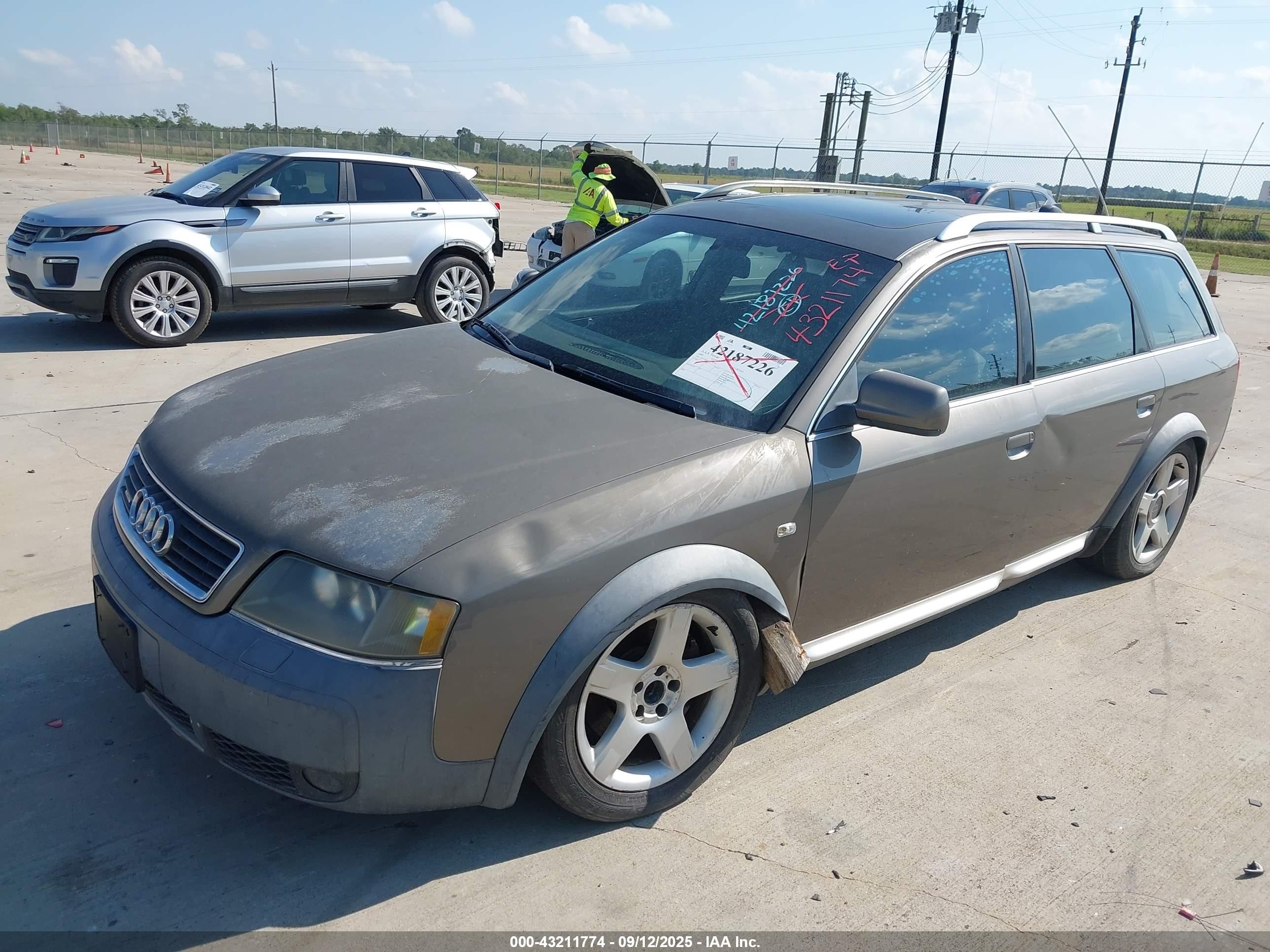 2004 Audi Allroad 2.7t Серый vin: WA1YD64B04N047411