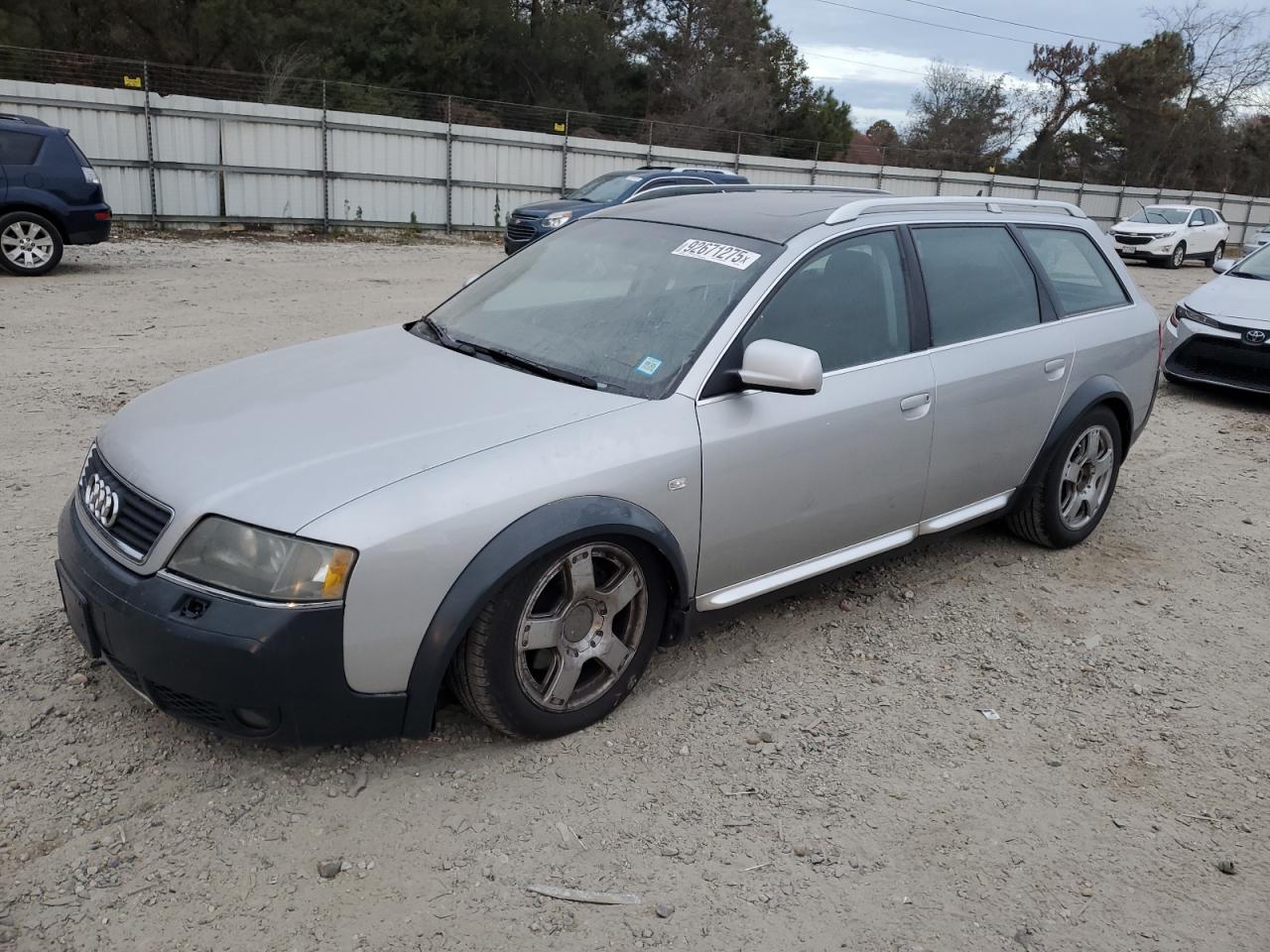2005 Audi Allroad Gray vin: WA1YD64B15N019604