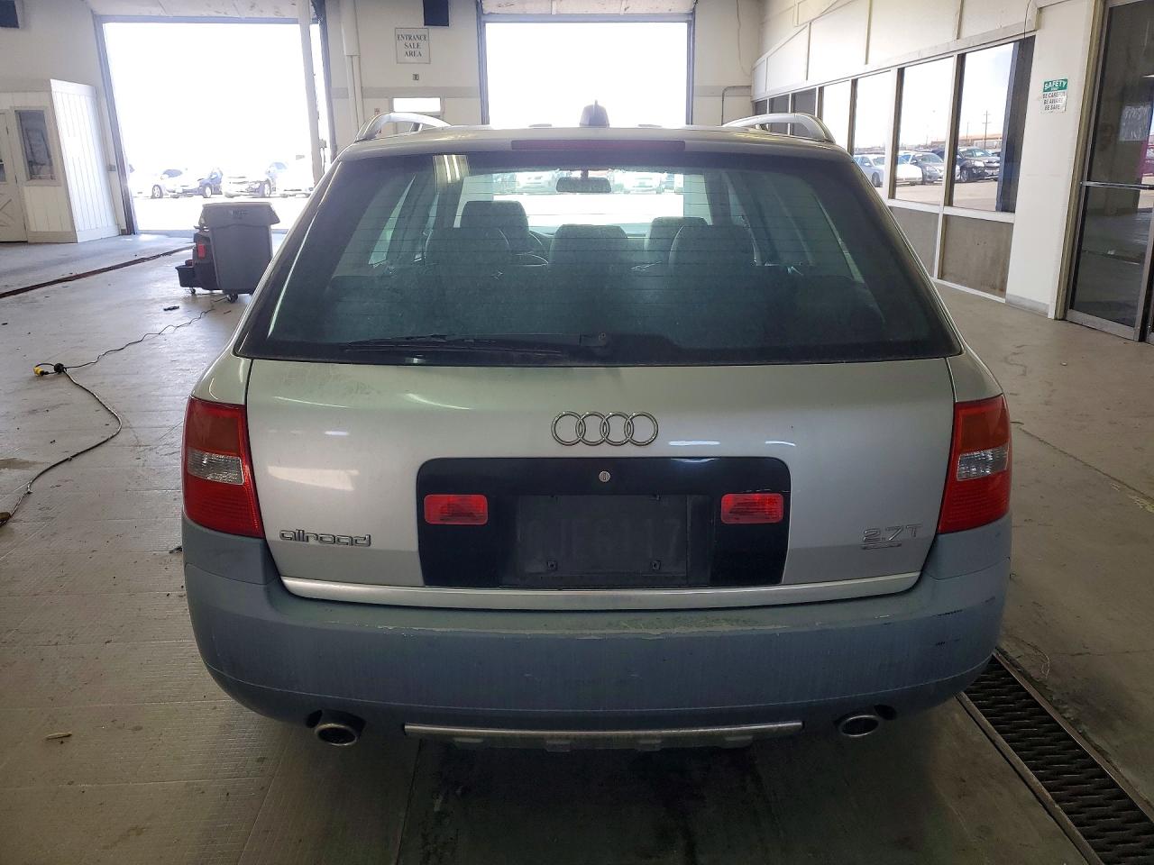 2004 Audi Allroad Silver vin: WA1YD64B24N042226