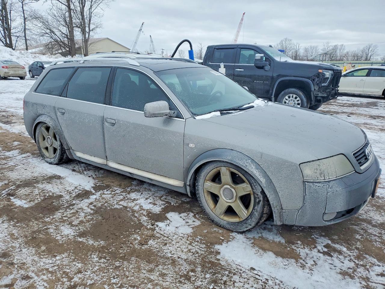 2005 Audi Allroad Silver vin: WA1YD64B45N025493