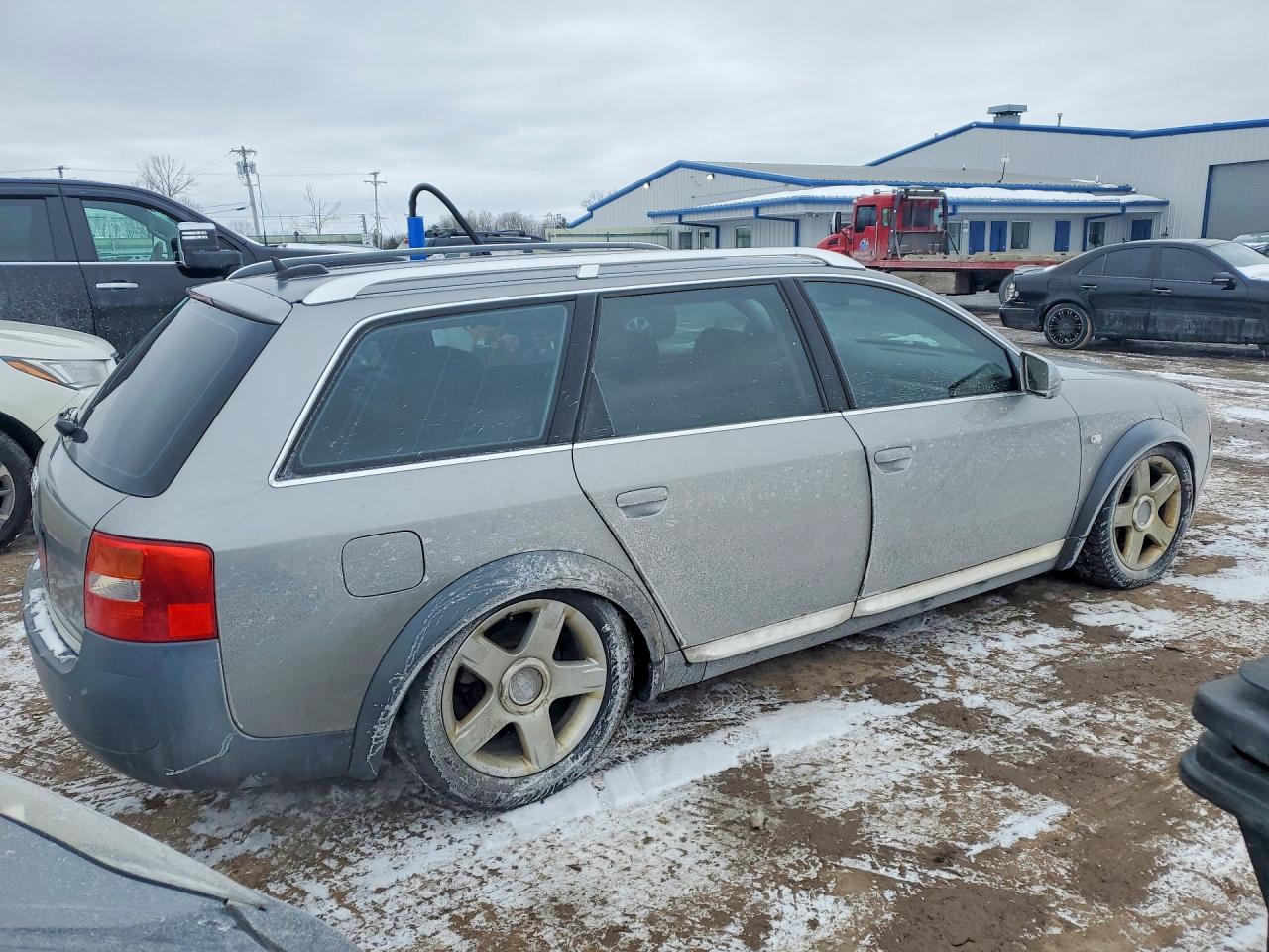 2005 Audi Allroad Silver vin: WA1YD64B45N025493