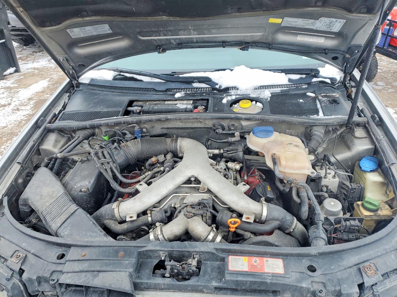 2005 Audi Allroad Silver vin: WA1YD64B45N025493