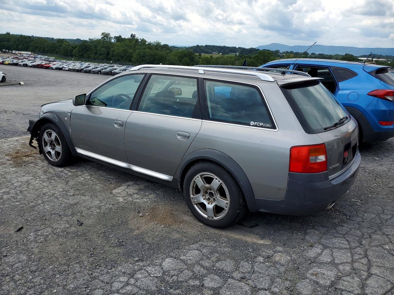2003 Audi Allroad Silver vin: WA1YD64B53N073226