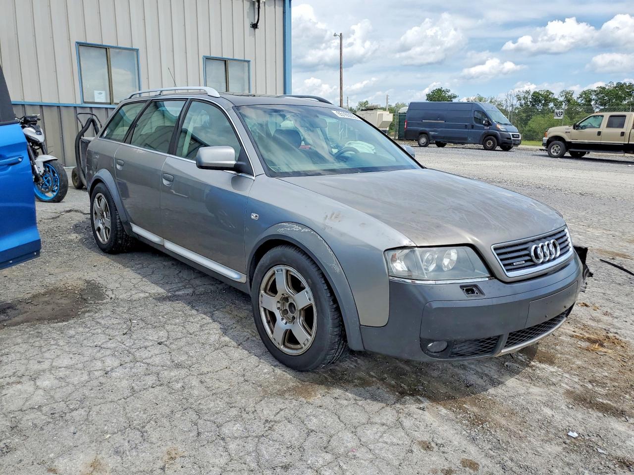 2003 Audi Allroad Silver vin: WA1YD64B53N073226