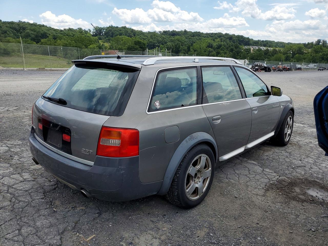 2003 Audi Allroad Silver vin: WA1YD64B53N073226