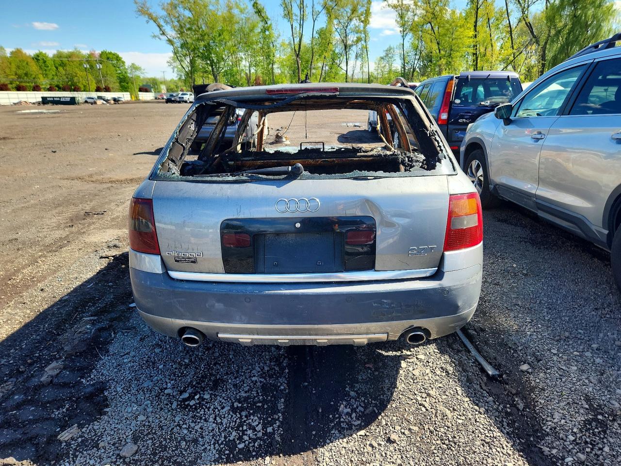 2005 Audi Allroad Burn vin: WA1YD64B55N013157