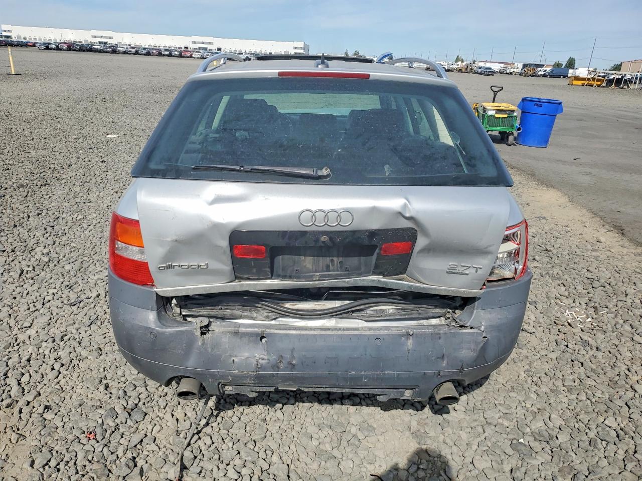 2005 Audi Allroad Silver vin: WA1YD64B55N027172