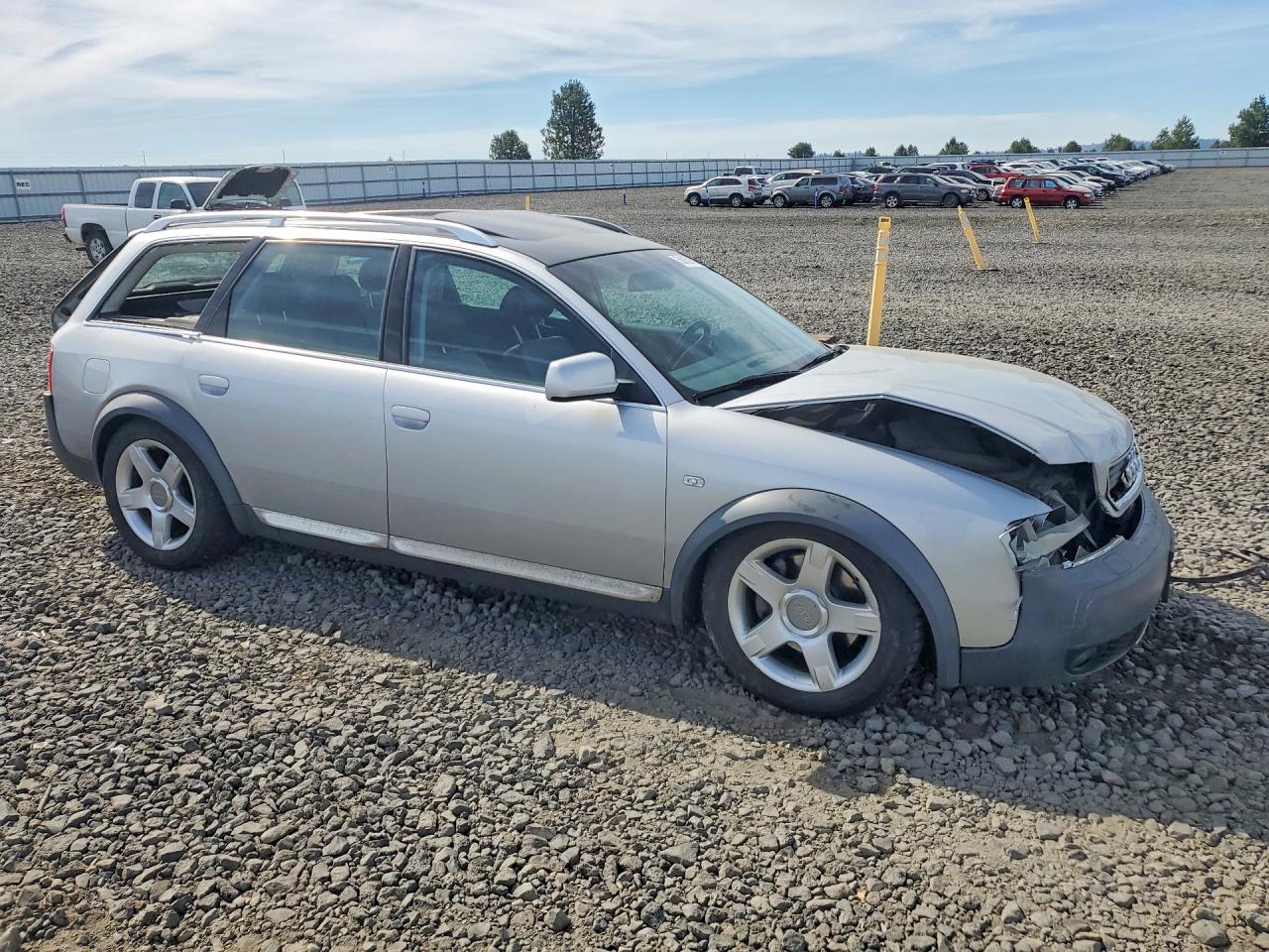 2005 Audi Allroad Silver vin: WA1YD64B55N027172