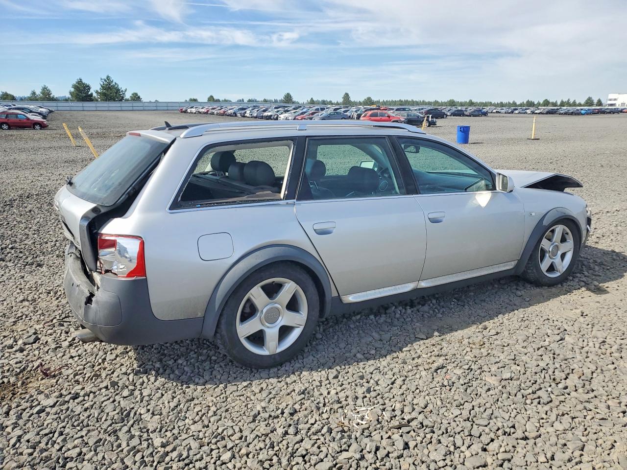 2005 Audi Allroad Silver vin: WA1YD64B55N027172