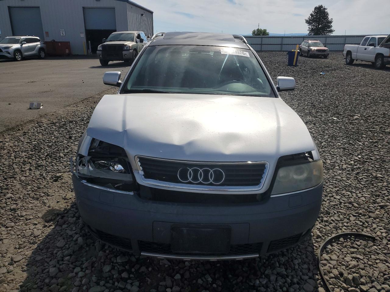 2005 Audi Allroad Silver vin: WA1YD64B55N027172