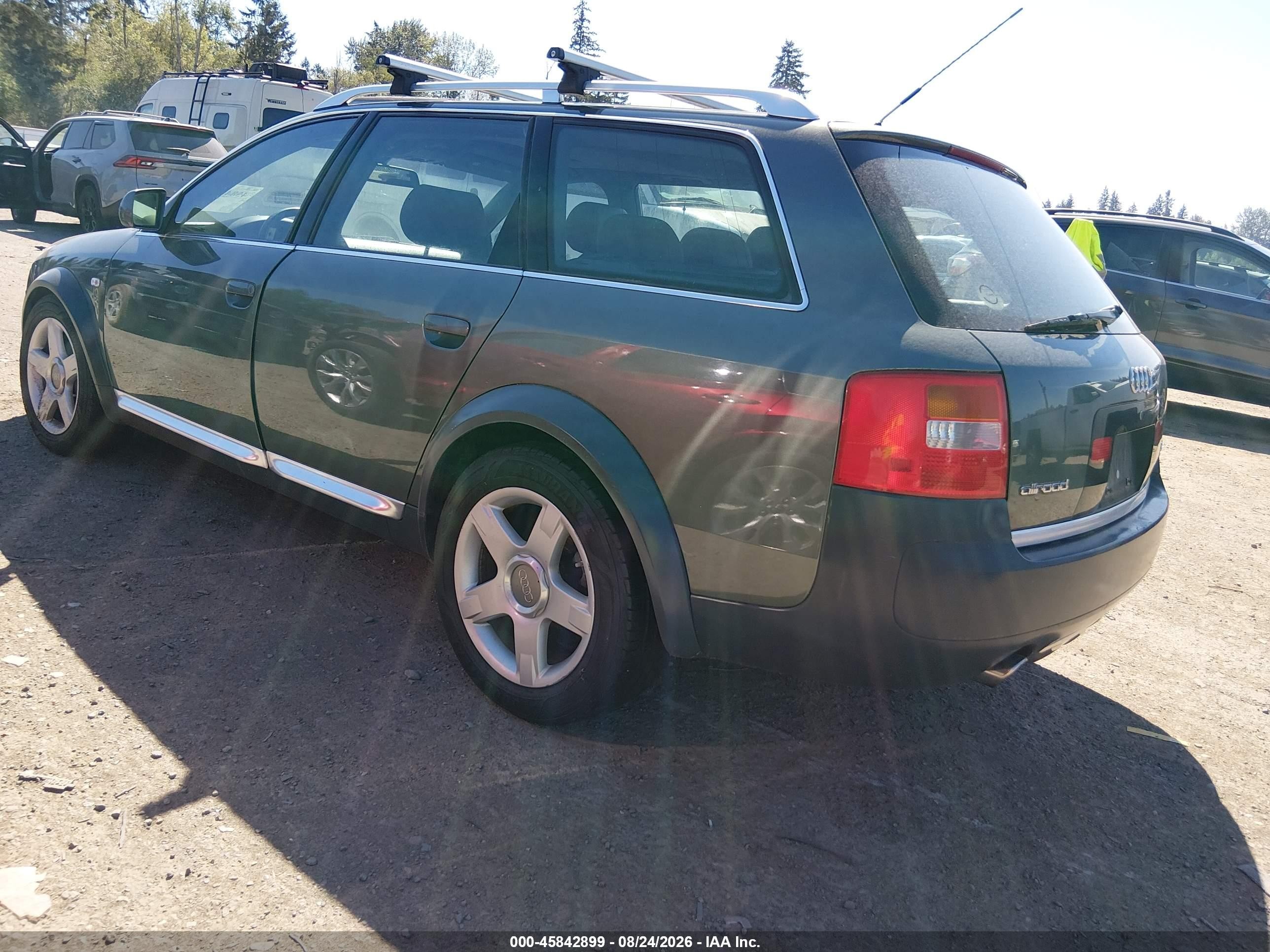 2002 Audi Allroad 2.7l Green vin: WA1YD64B62N042369