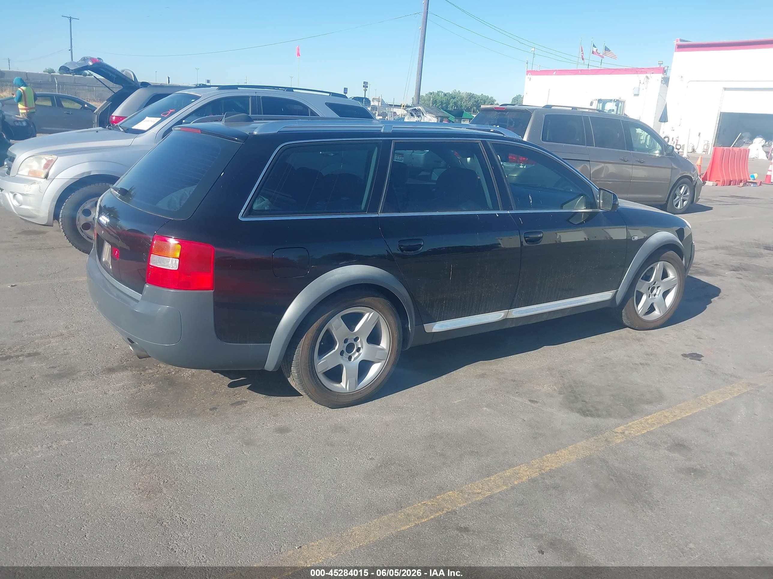 2004 Audi Allroad 2.7t Черный vin: WA1YD64B64N078551
