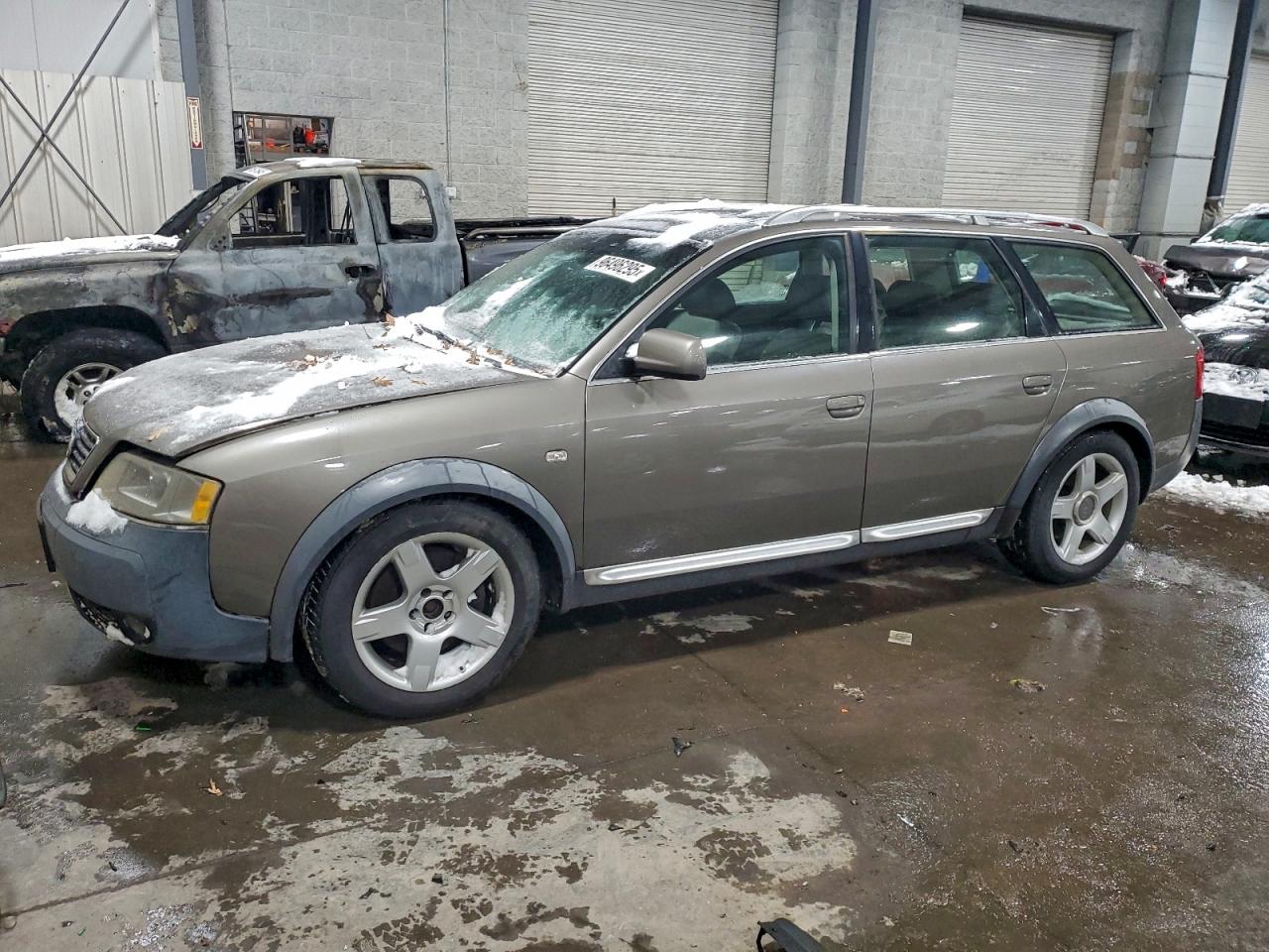 2005 Audi Allroad Tan vin: WA1YD64B75N001236