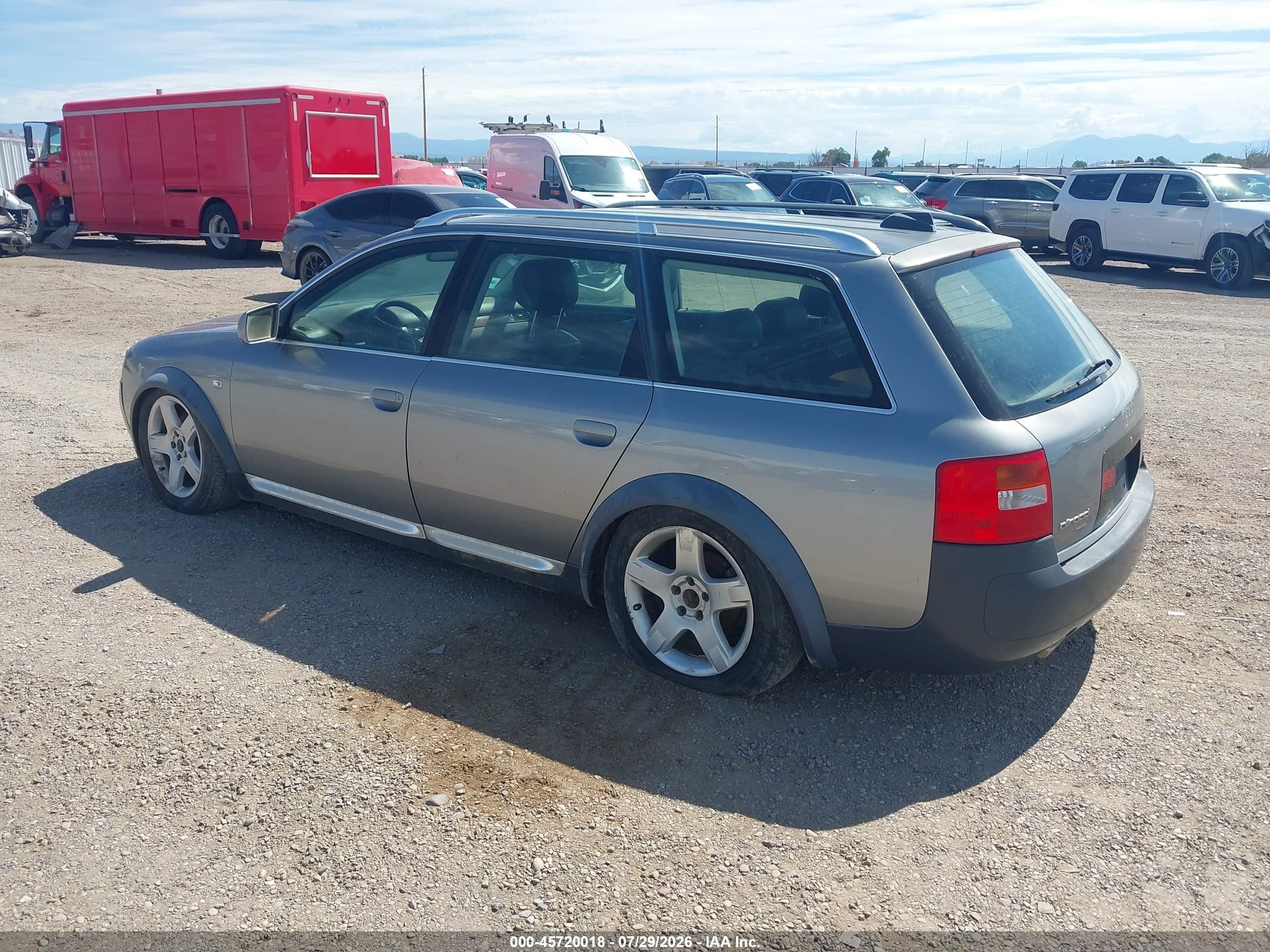 2004 Audi Allroad 2.7t Silver vin: WA1YD64B84N026385