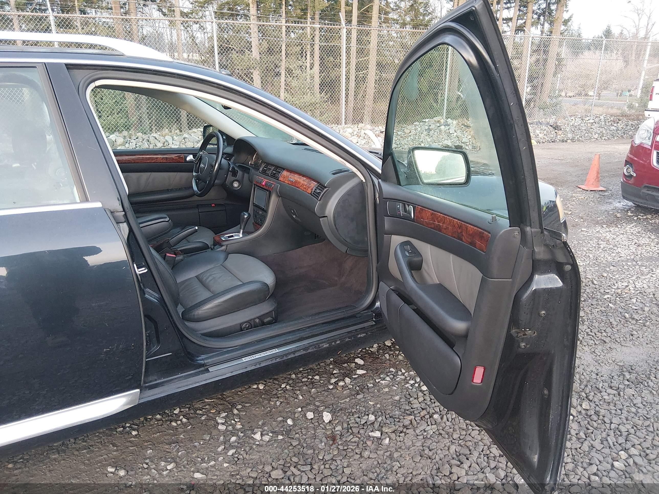 2005 Audi Allroad 2.7t Black vin: WA1YD64BX5N008732
