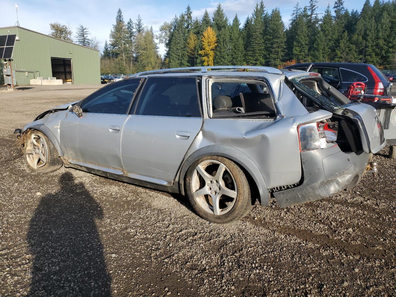 2005 Audi Allroad 4.2 Silver vin: WA1YL64B05N012887