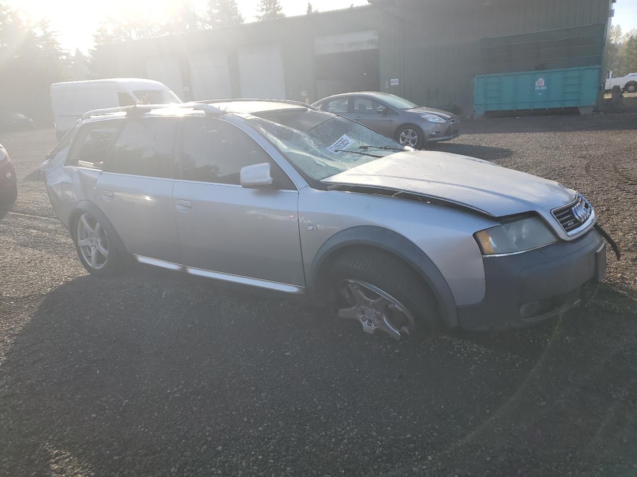 2005 Audi Allroad 4.2 Silver vin: WA1YL64B05N012887