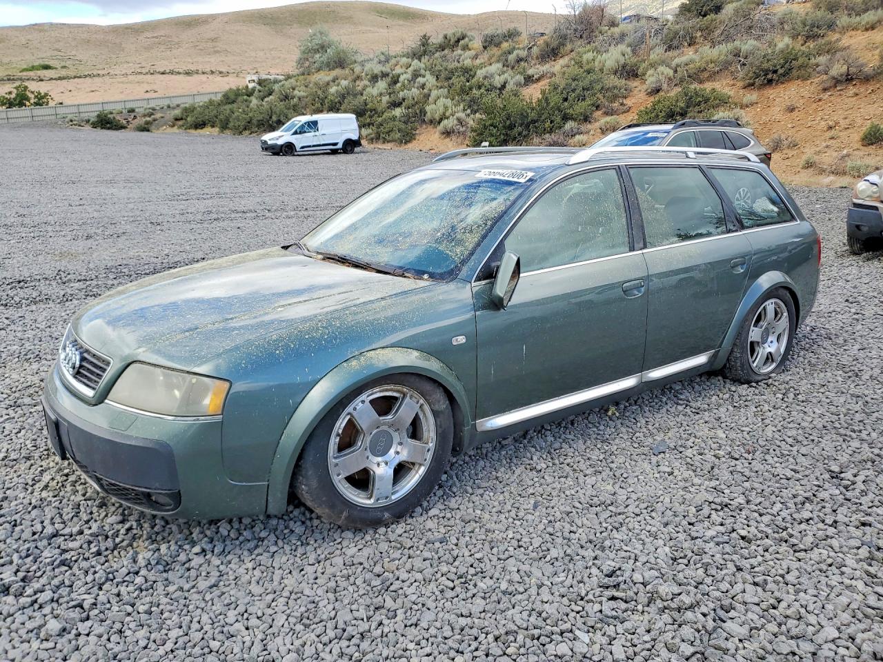 2006 Audi A6 Allroad Green vin: WA1YL64B95N011334