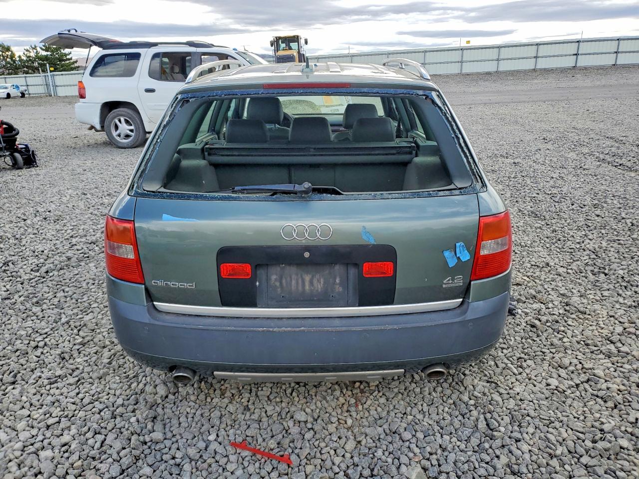 2006 Audi A6 Allroad Green vin: WA1YL64B95N011334