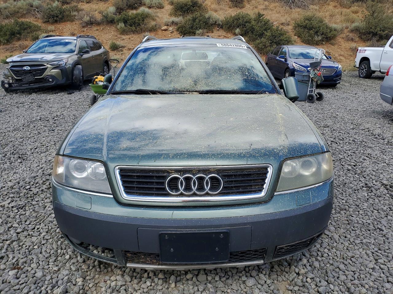 2006 Audi A6 Allroad Green vin: WA1YL64B95N011334