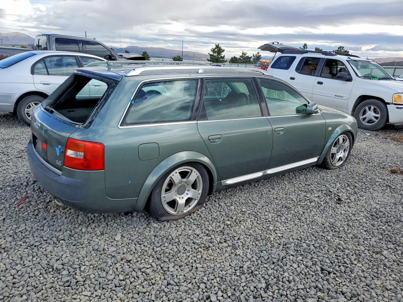 2006 Audi A6 Allroad Green vin: WA1YL64B95N011334