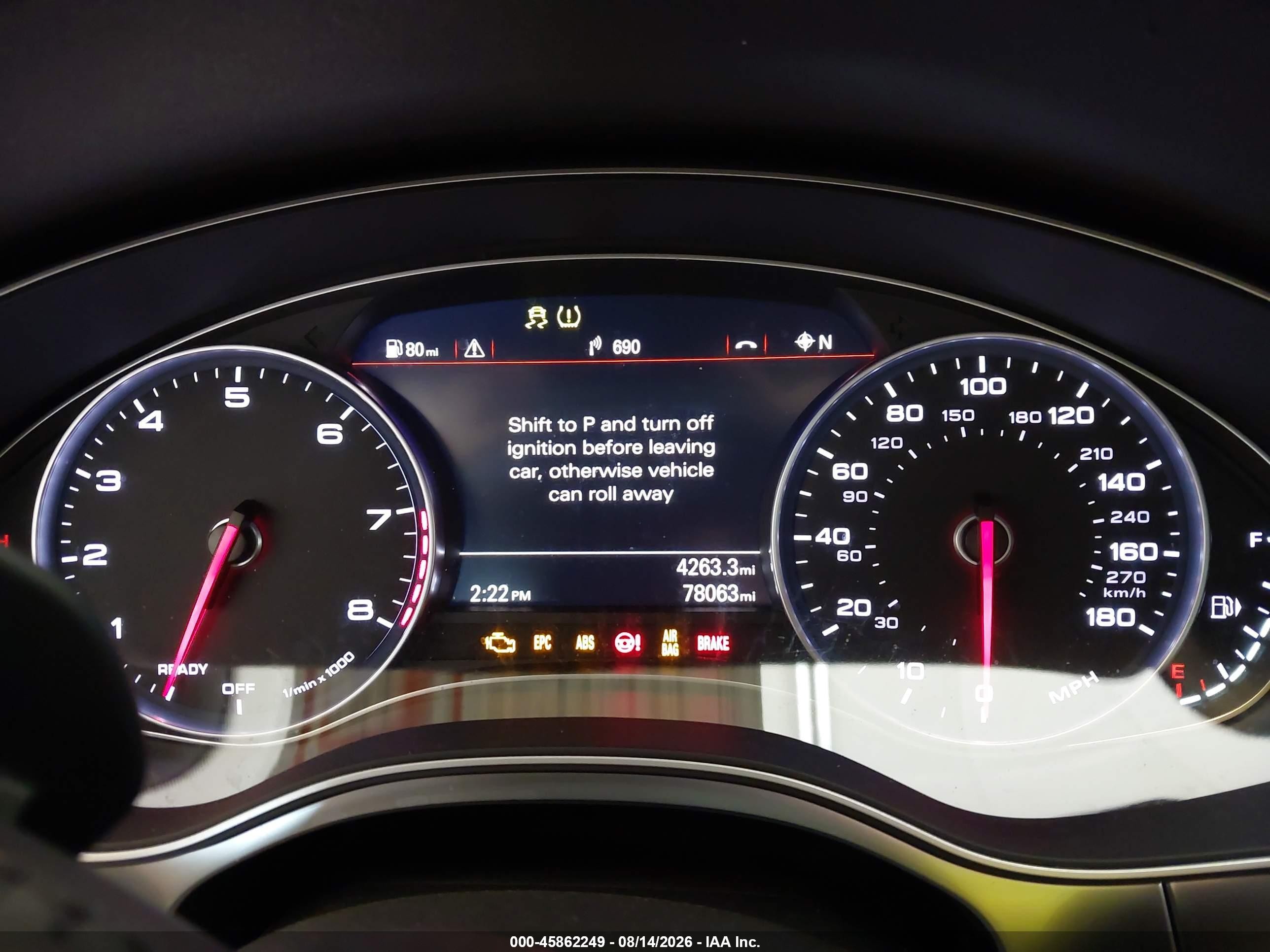 2017 Audi A7 3.0t Premium Plus White vin: WAU22AFC6HN012854