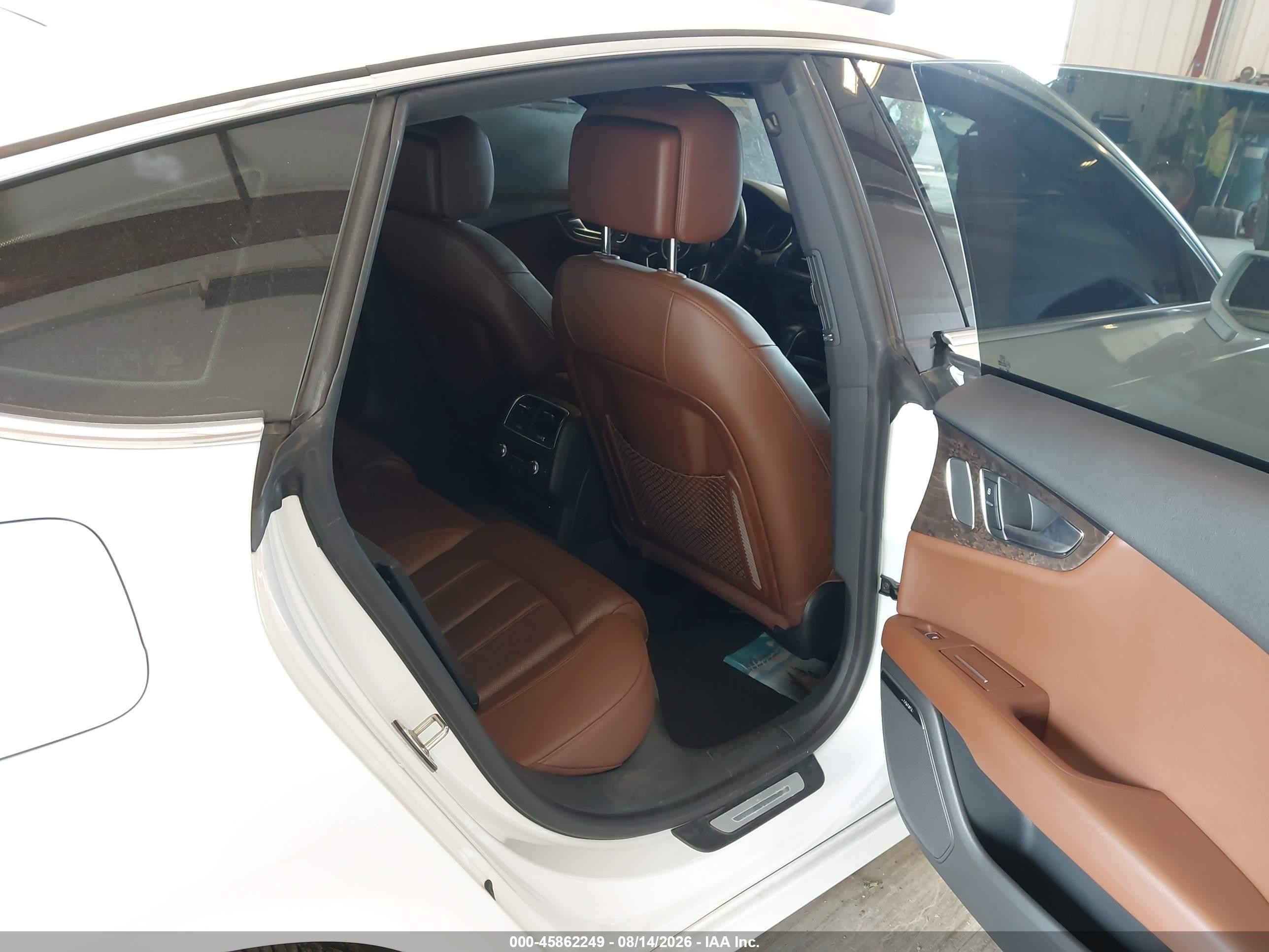 2017 Audi A7 3.0t Premium Plus White vin: WAU22AFC6HN012854