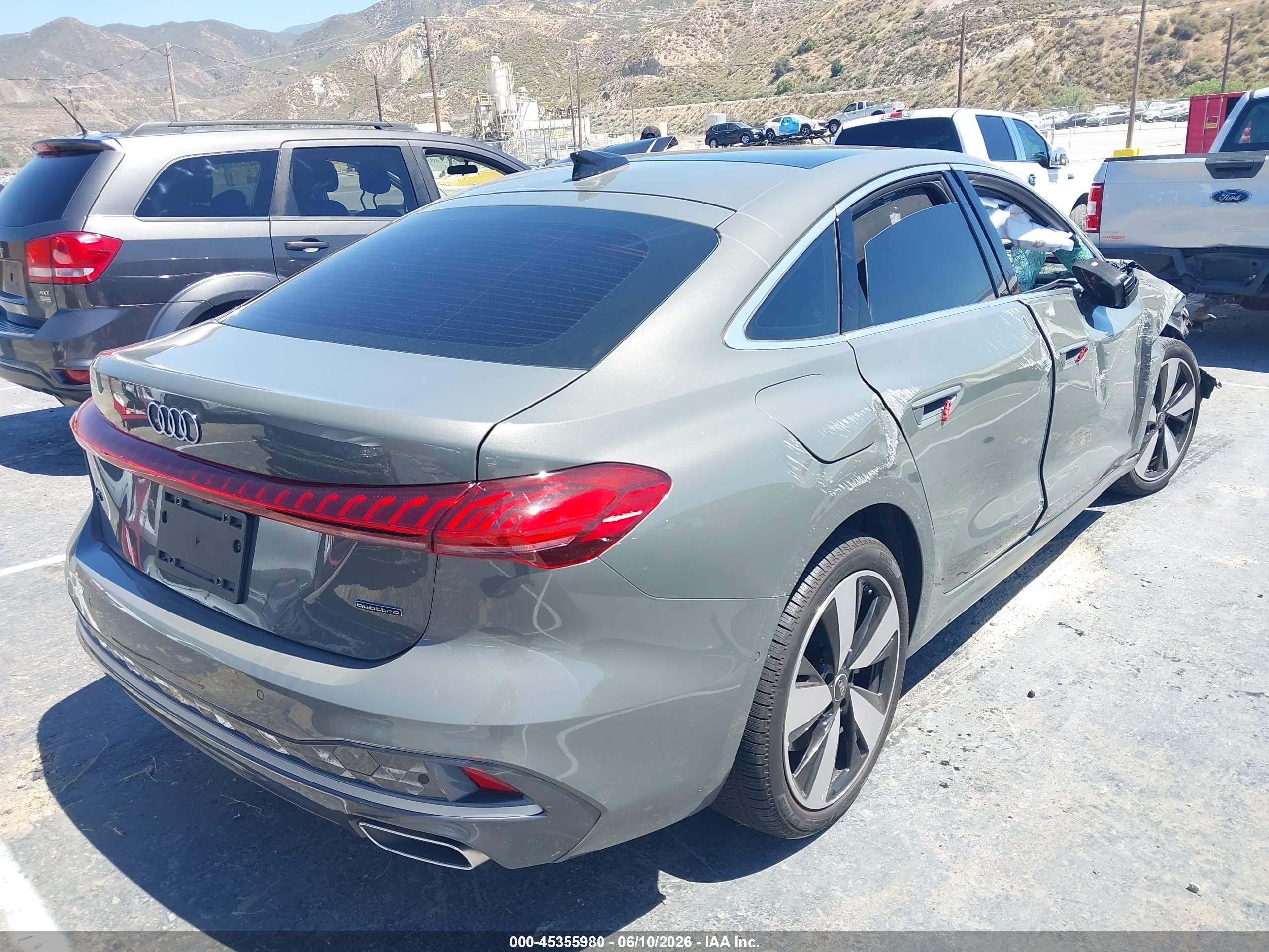 2025 Audi All-new A5 Premium Plus Tfsi Quattro S Tronic Gray vin: WAU2BCFU5SN109491