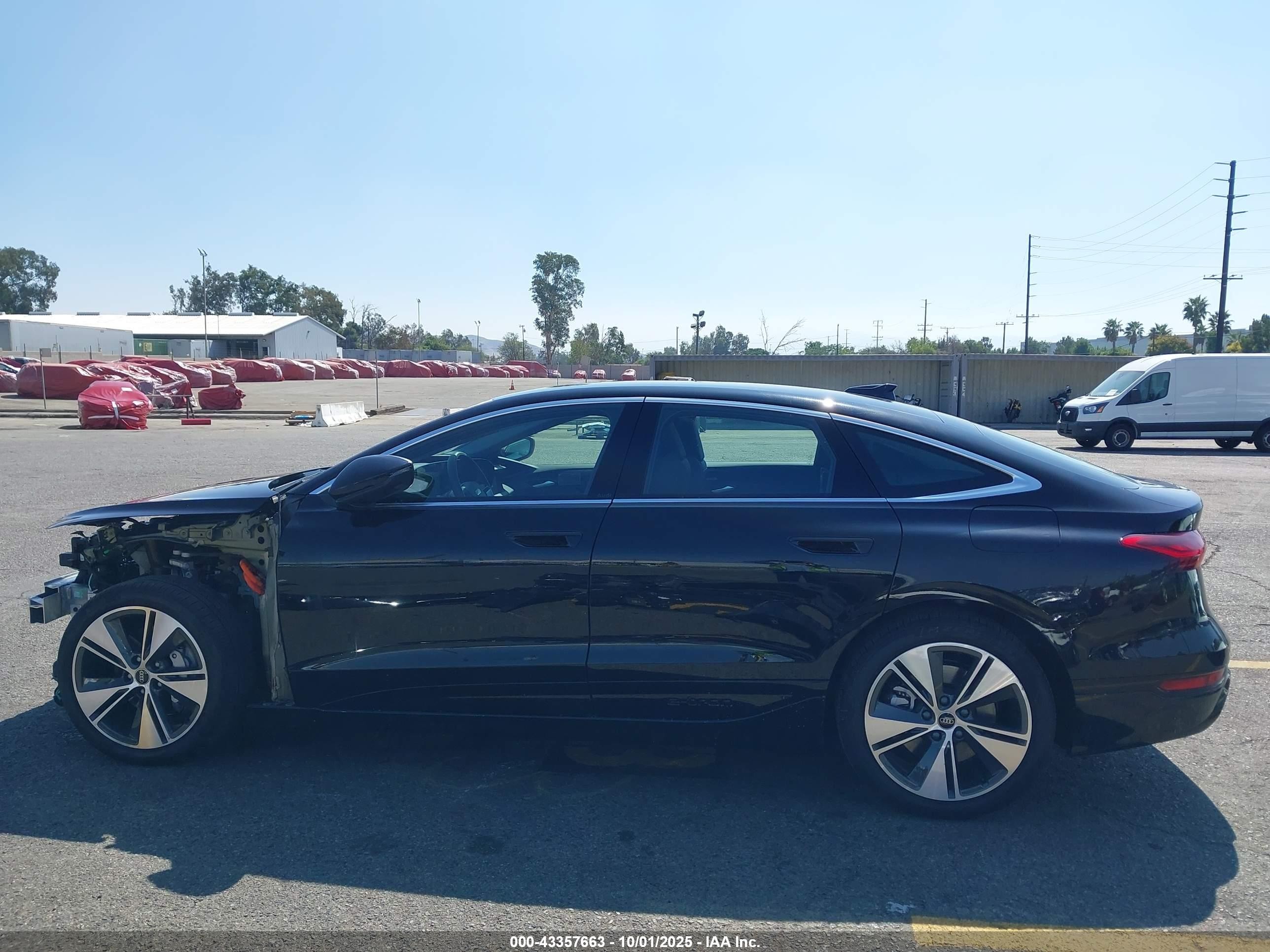 2025 Audi A6 E-tron Premium Plus Black vin: WAU2CAGH4SA018724